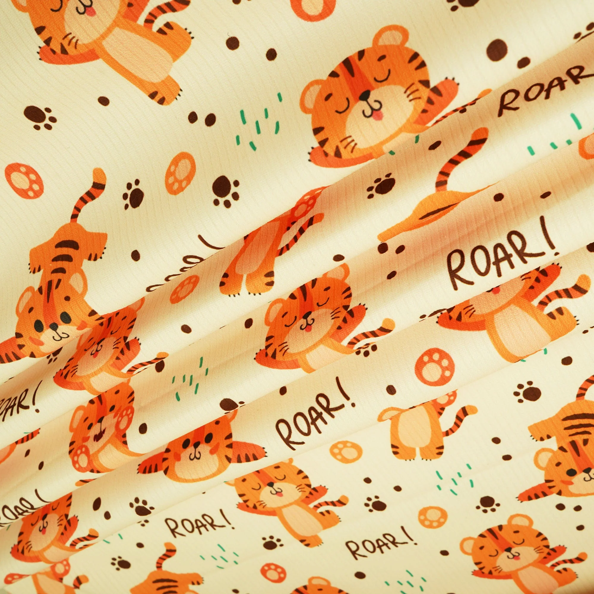 Peach Kids Print Hosiery Fabric RS-24455 - Image 3