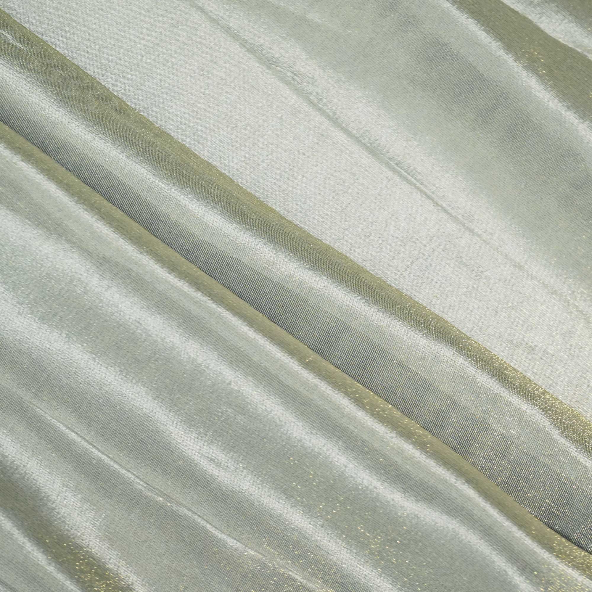 golden Self Tanchui Cotton Silk Fabric 354 KR-19661 - Image 3