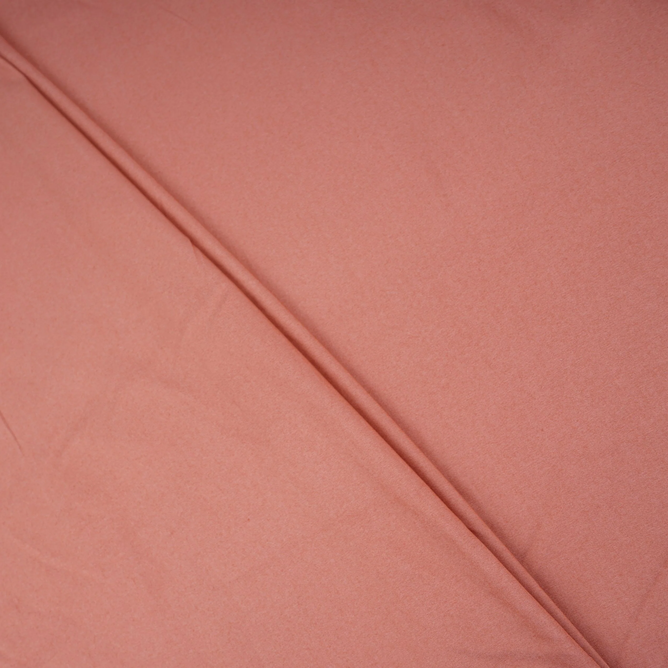 Peach Solid Thin Denim Fabric PDM-30574 - Image 4