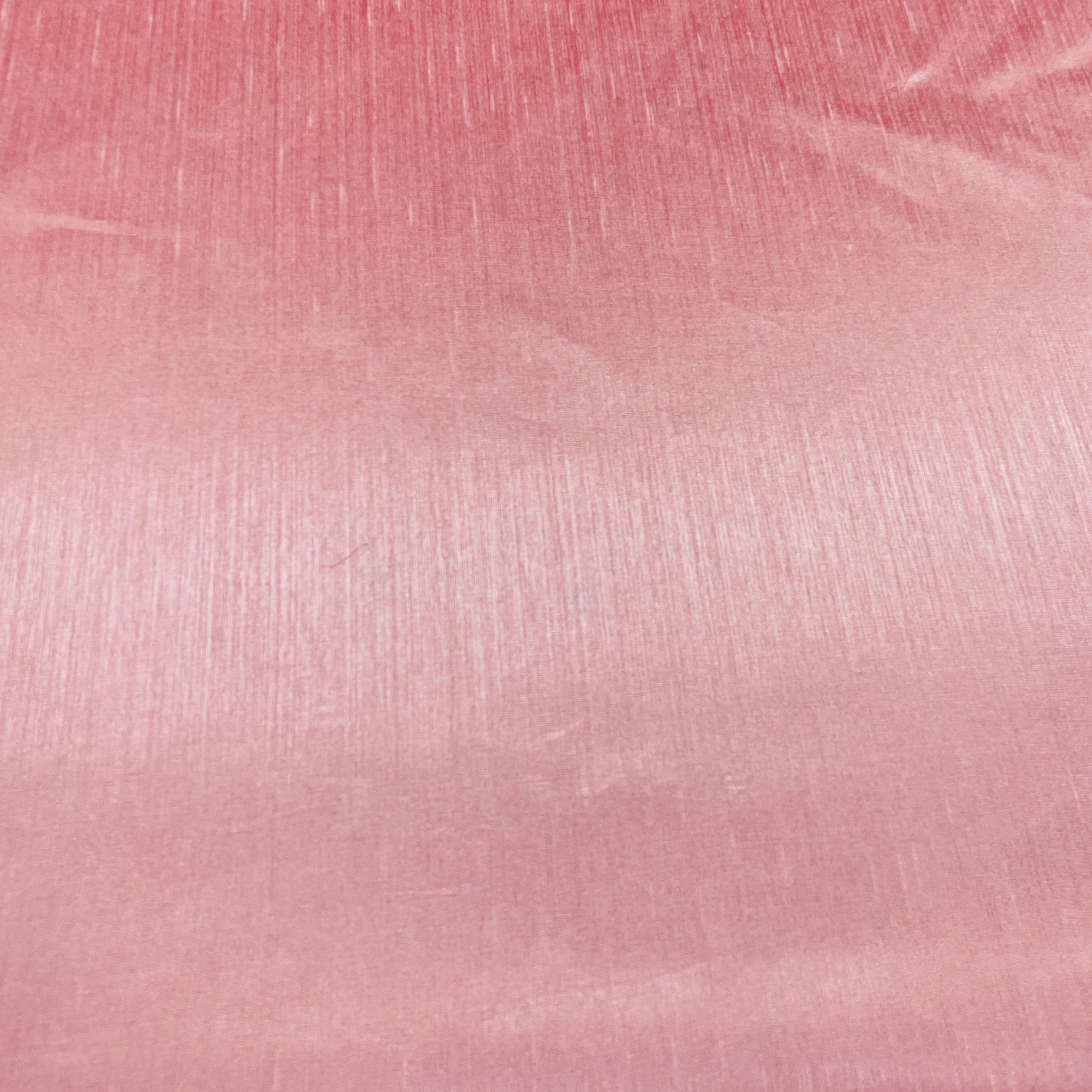 Pink Solid Silk Tafetta Fabric - Image 2