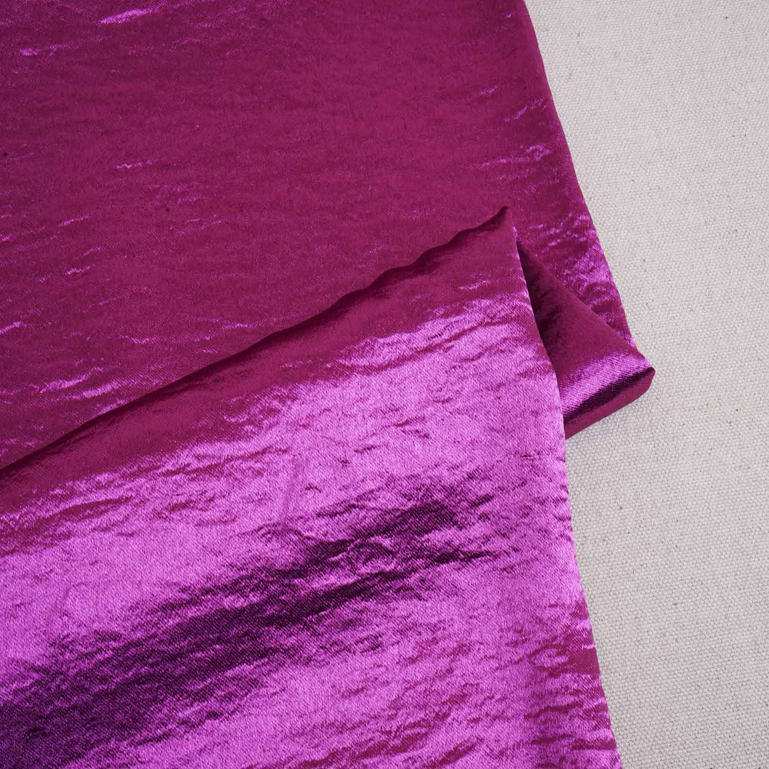 Pink Solid Soft Satin Fabric PDM-28538 - Image 2