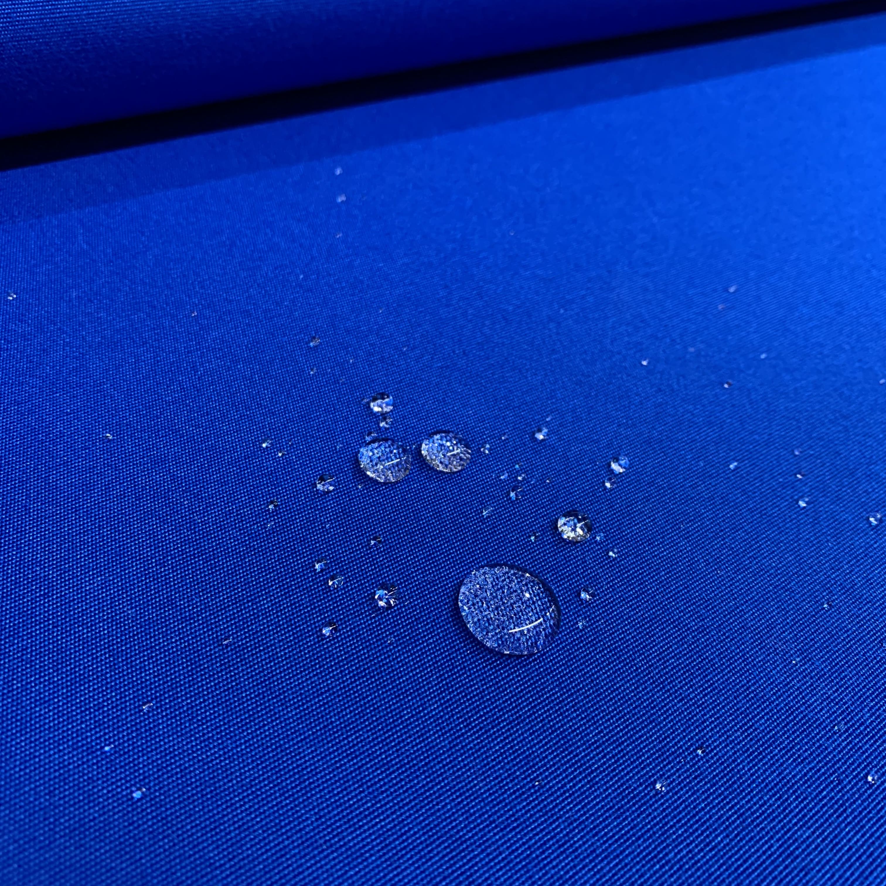 Premium Blue Solid Acrylic Fabric - Image 2