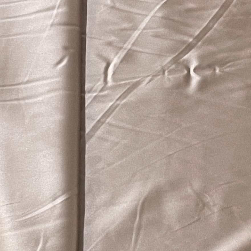 Premium Brown Solid Celina Satin With Lycra Fabric - Image 3