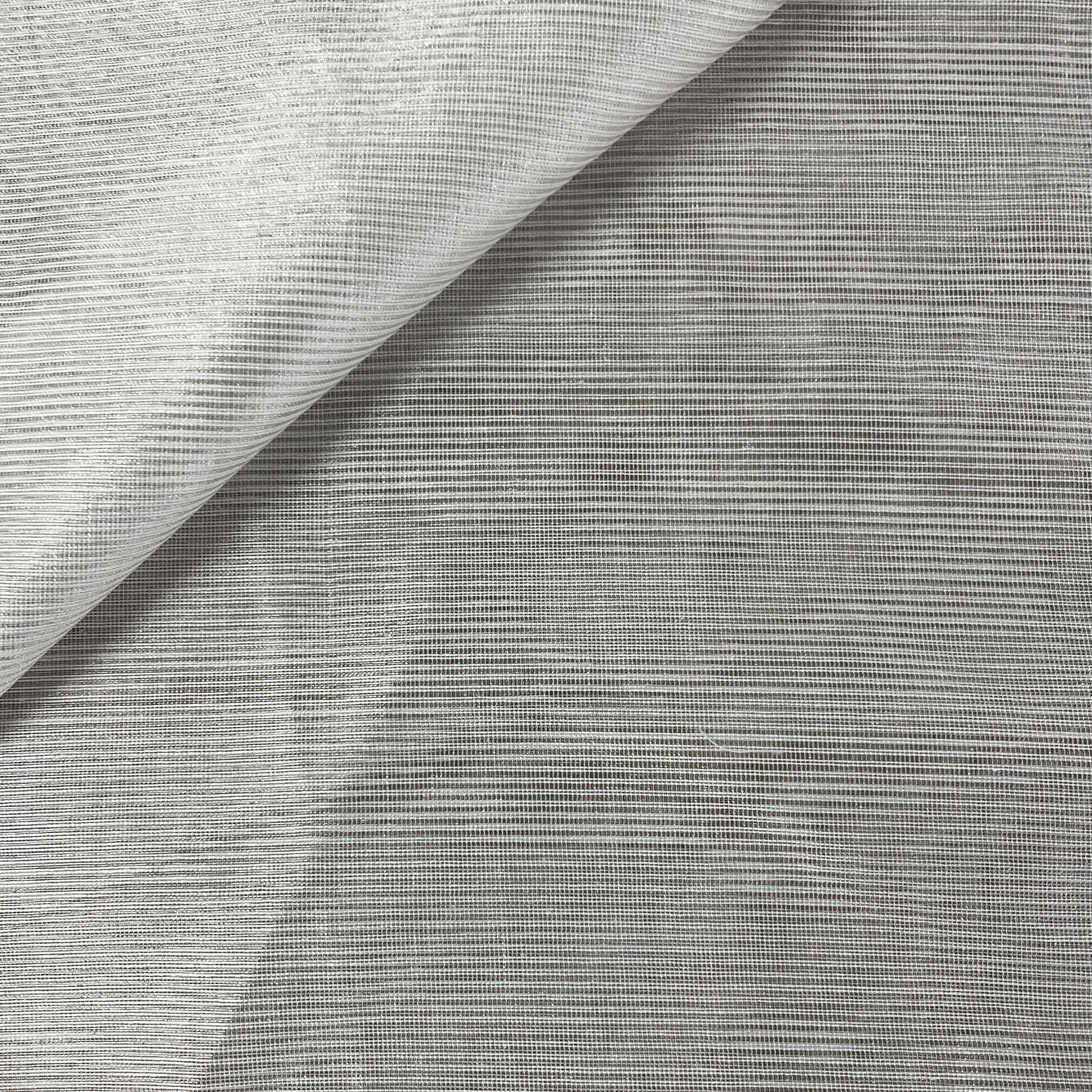 Premium Gold Stripes Jacquard Pure Silk Zari Fabric - Image 3
