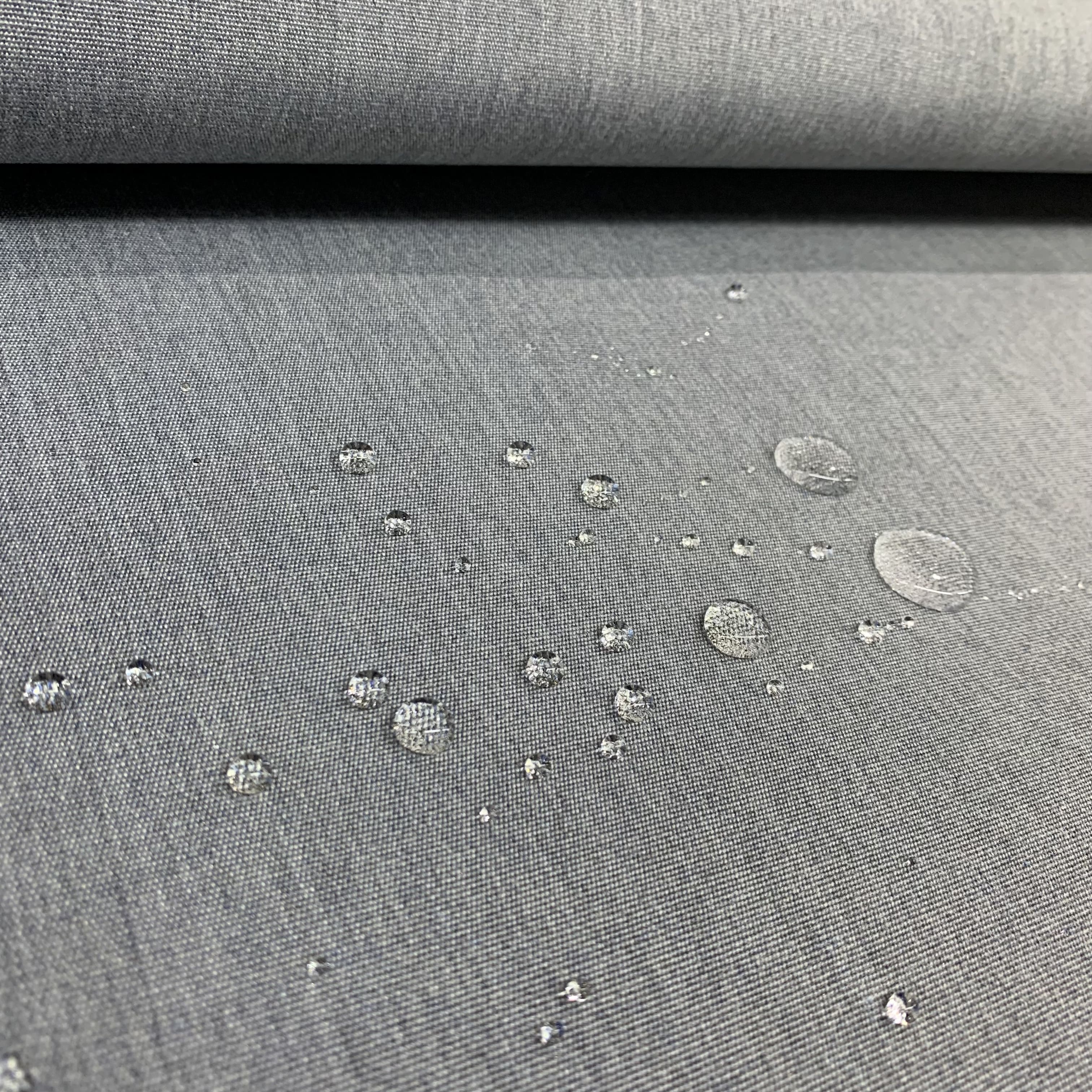 Premium Grey Solid Acrylic Fabric - Image 2