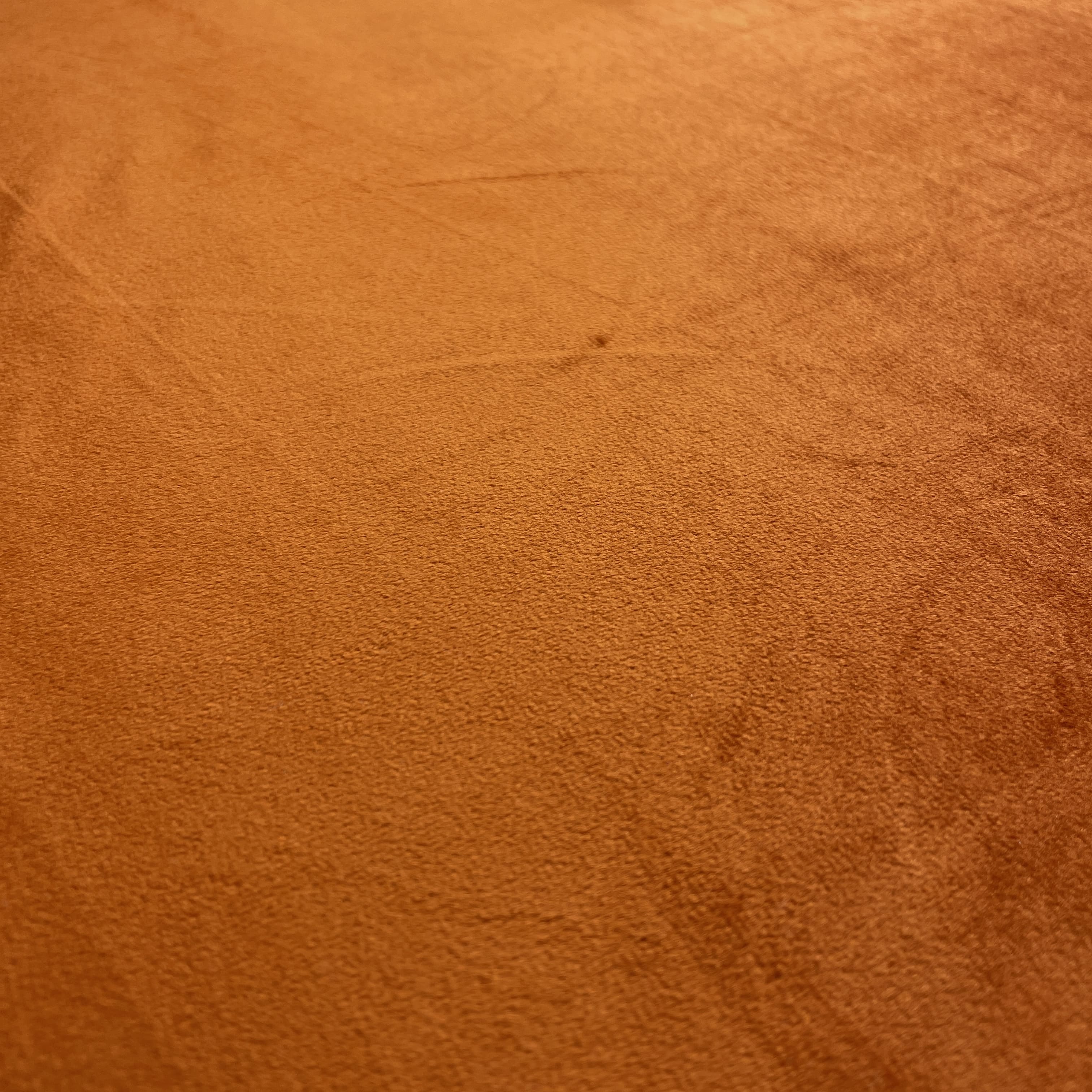 Premium Orange Solid Holland Velvet Fabric