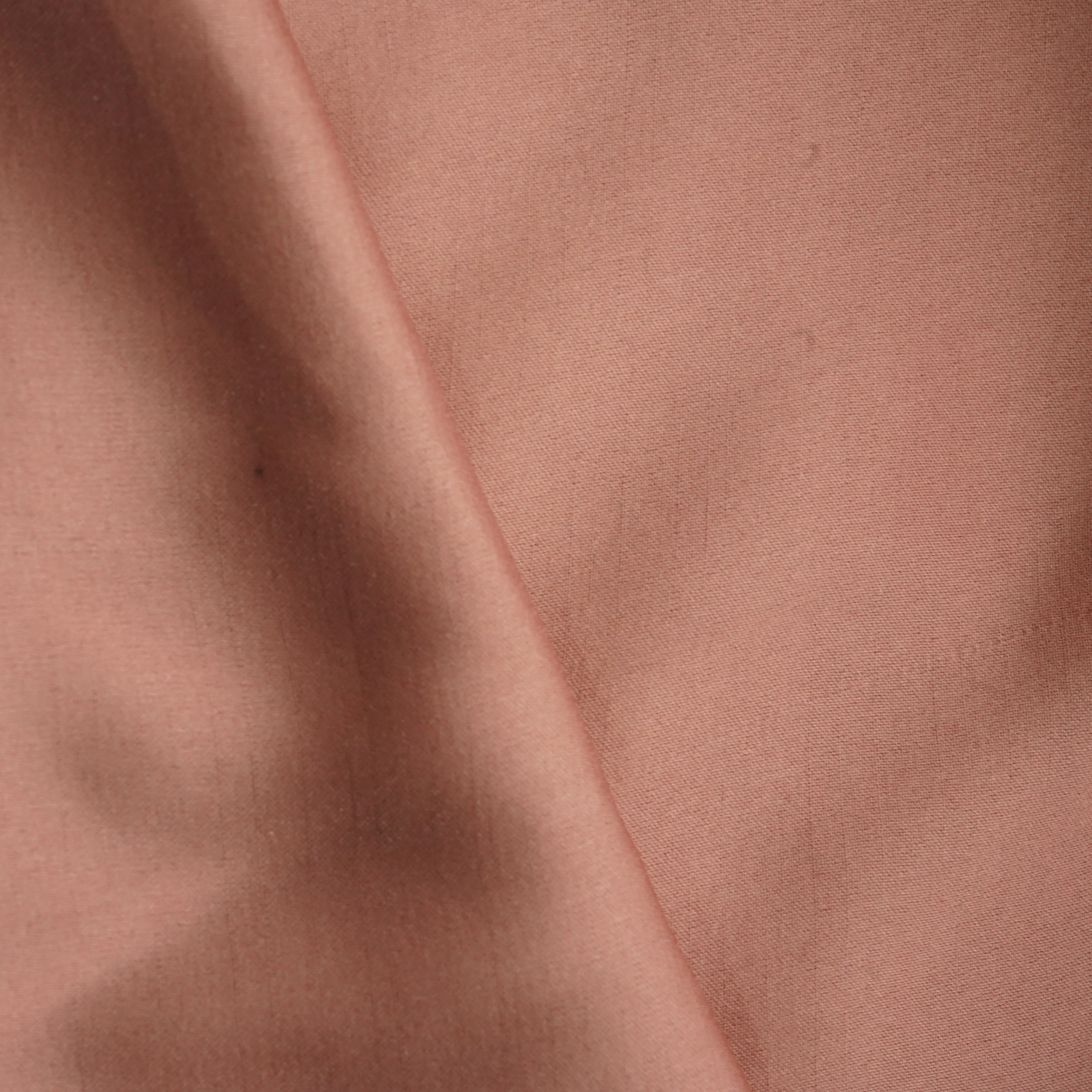 Peach Pink Solid Bemberg Silk Fabric 13435 - Image 3
