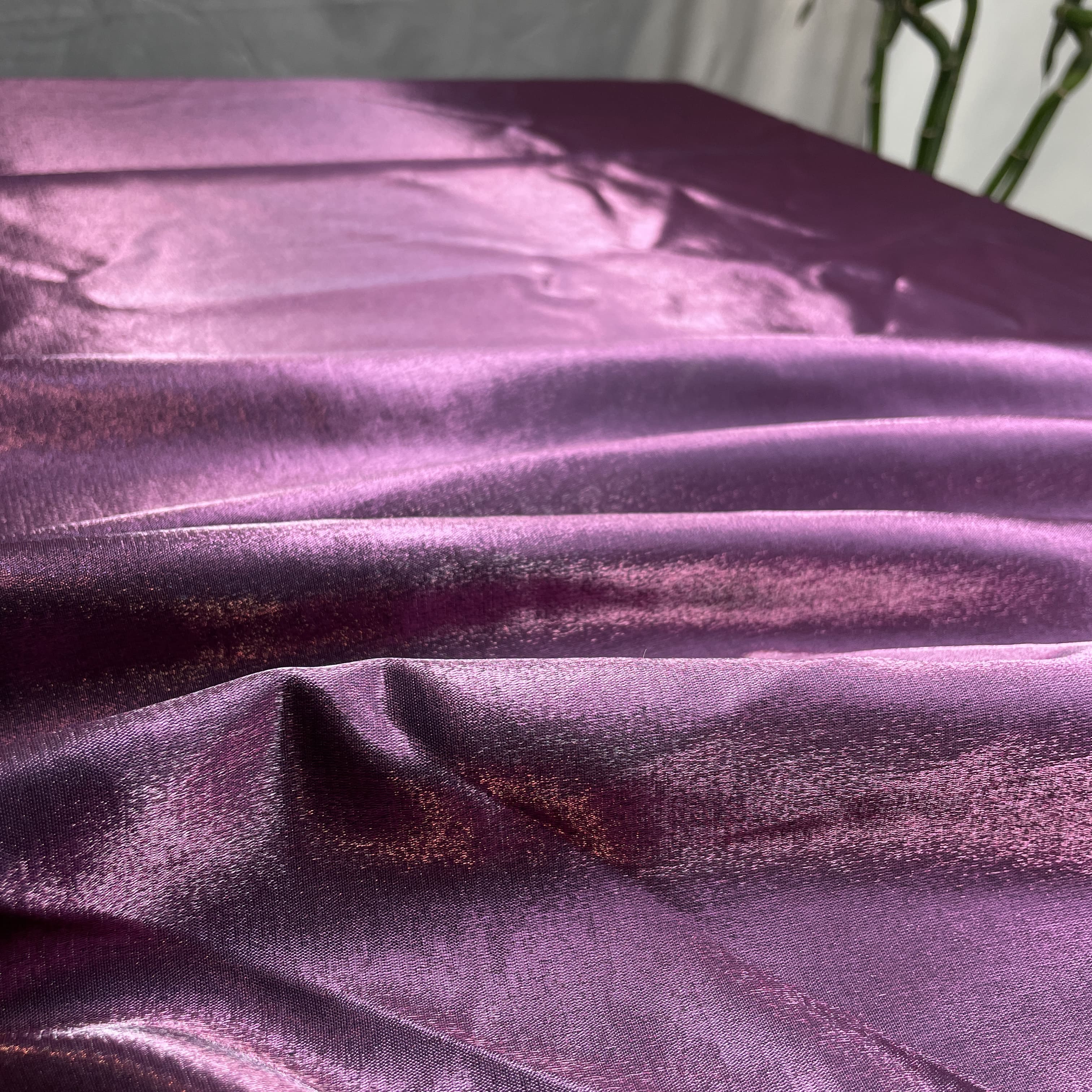 Premium Purple Volvo Satin Fabric - Image 3