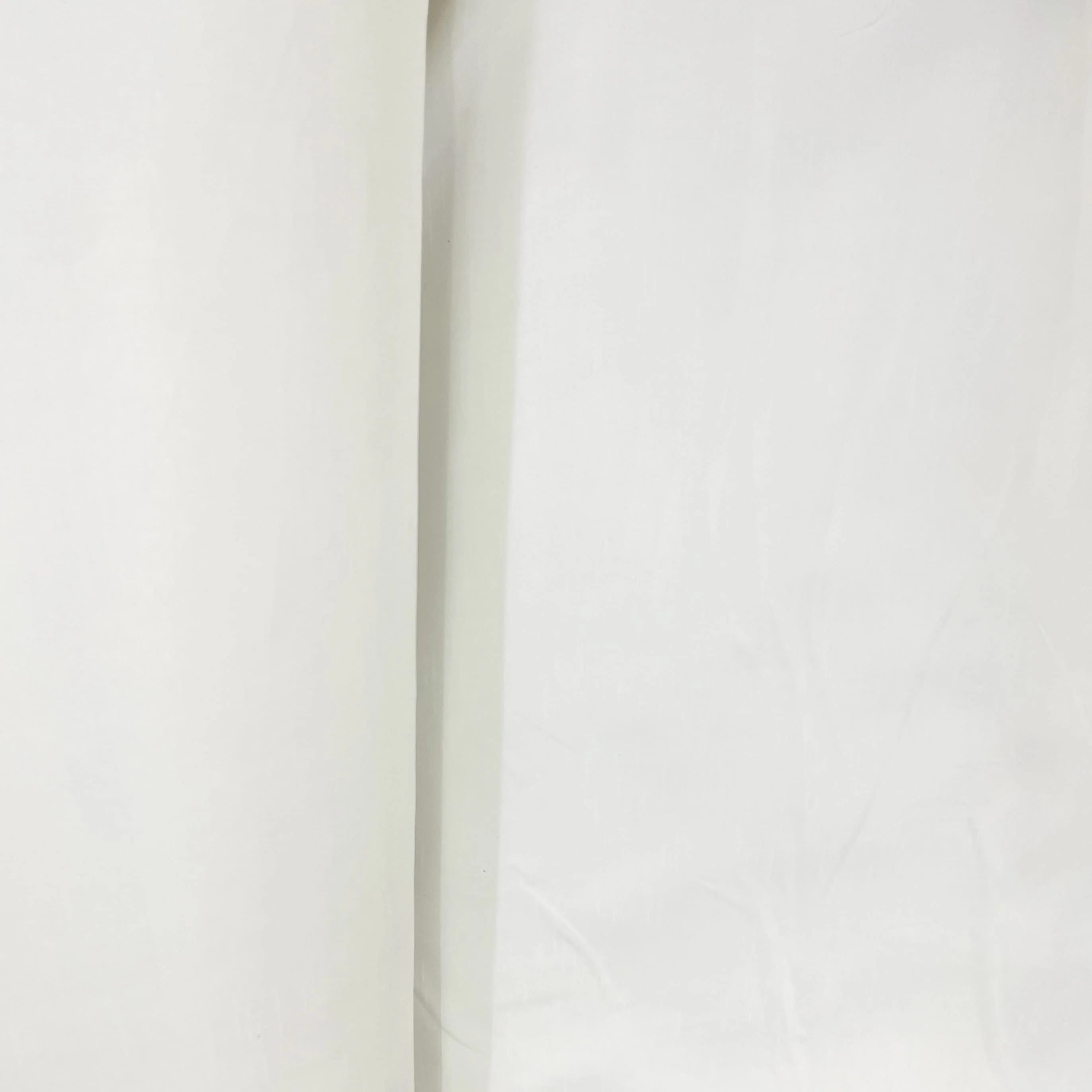 Premium White Solid Dyeable Raw Silk Fabric - Image 3