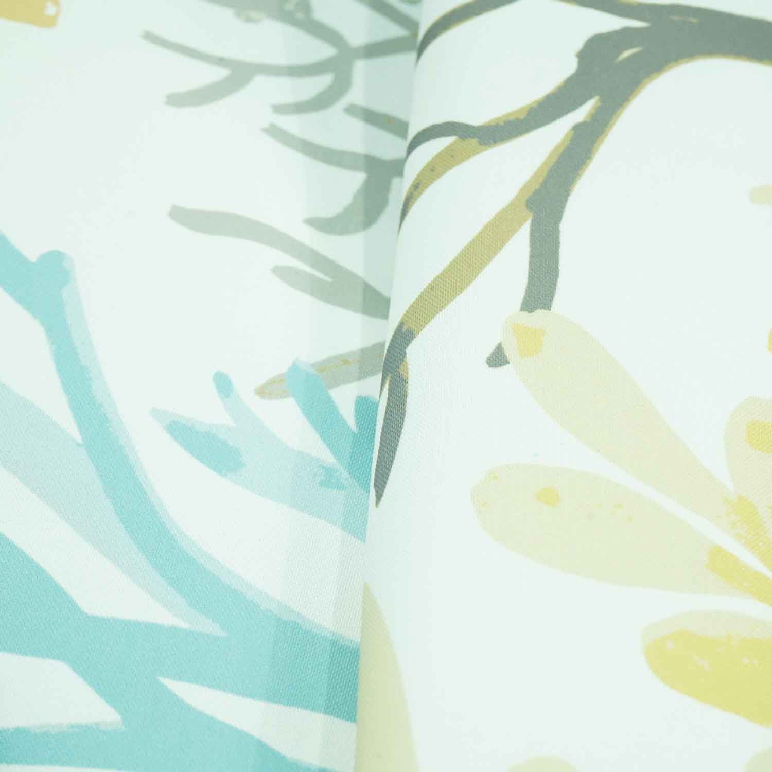 Yellow & Brown leaves Printed, Printing Solution Dyed XNPT-33 - Image 3