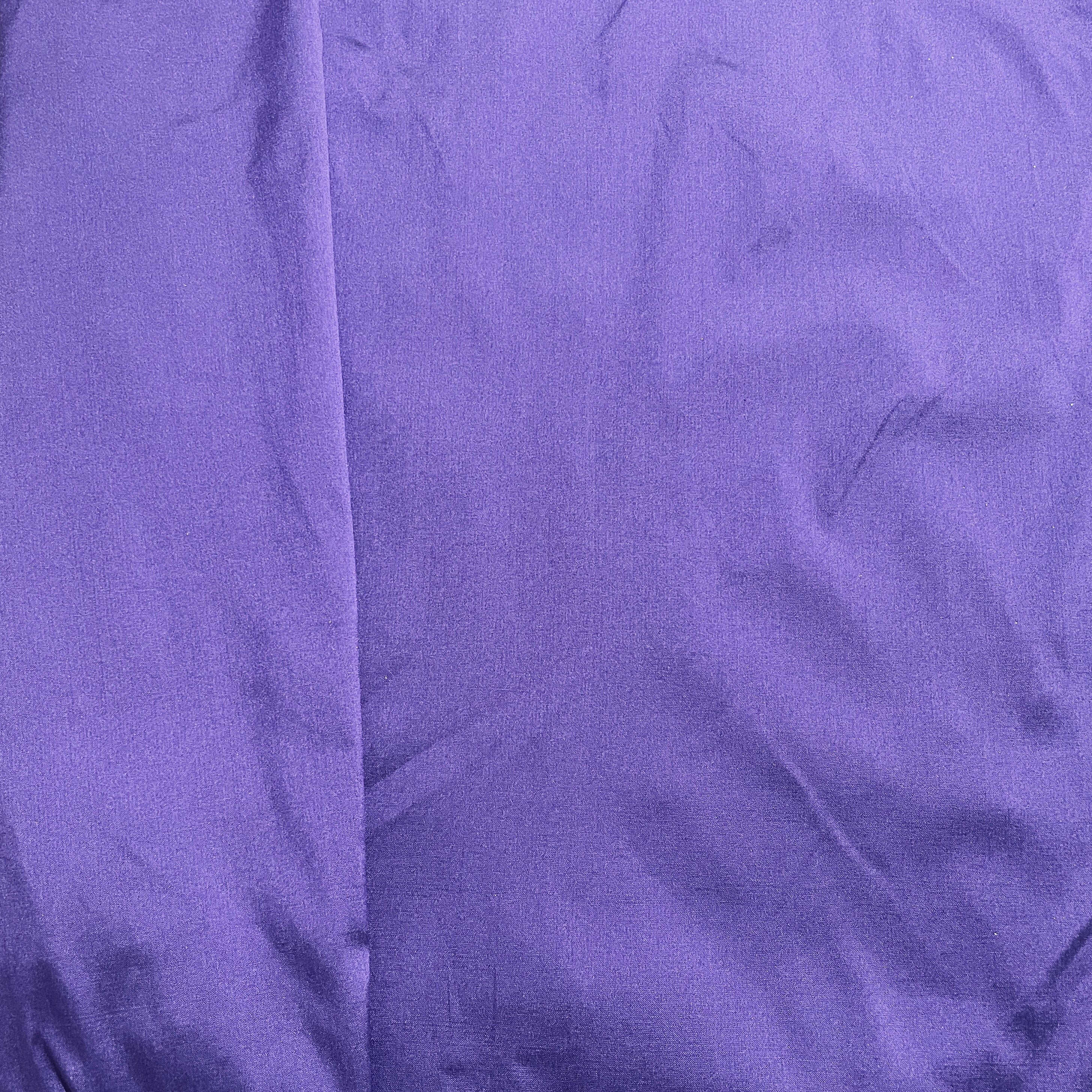 Purple Solid Silk Taffeta Fabric - Image 3