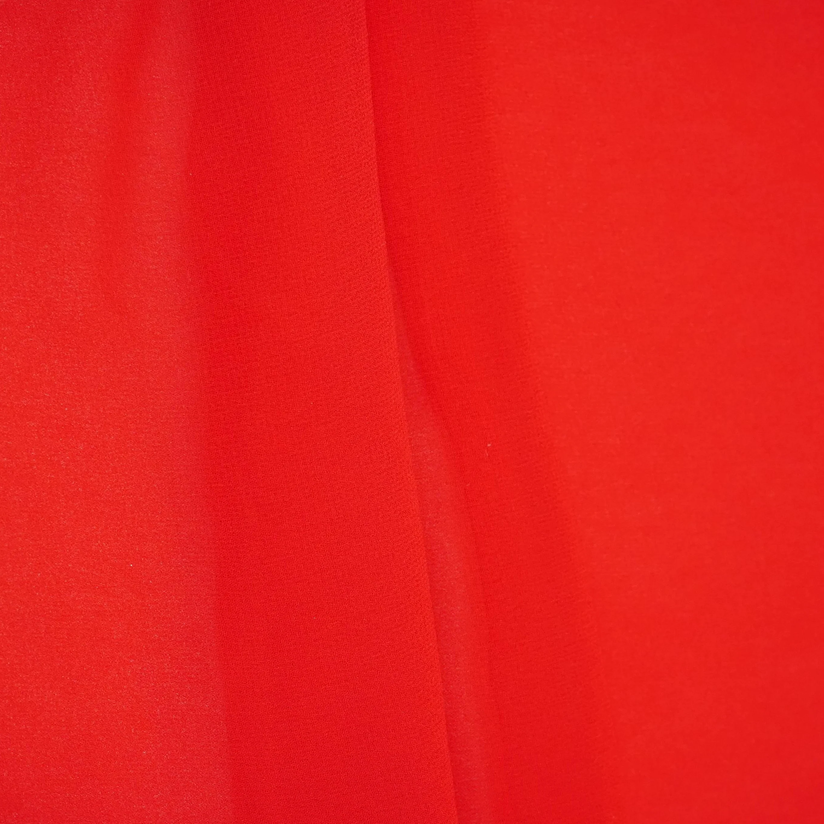 Red Solid Royal Georgette Fabric MKR-17 - Image 4