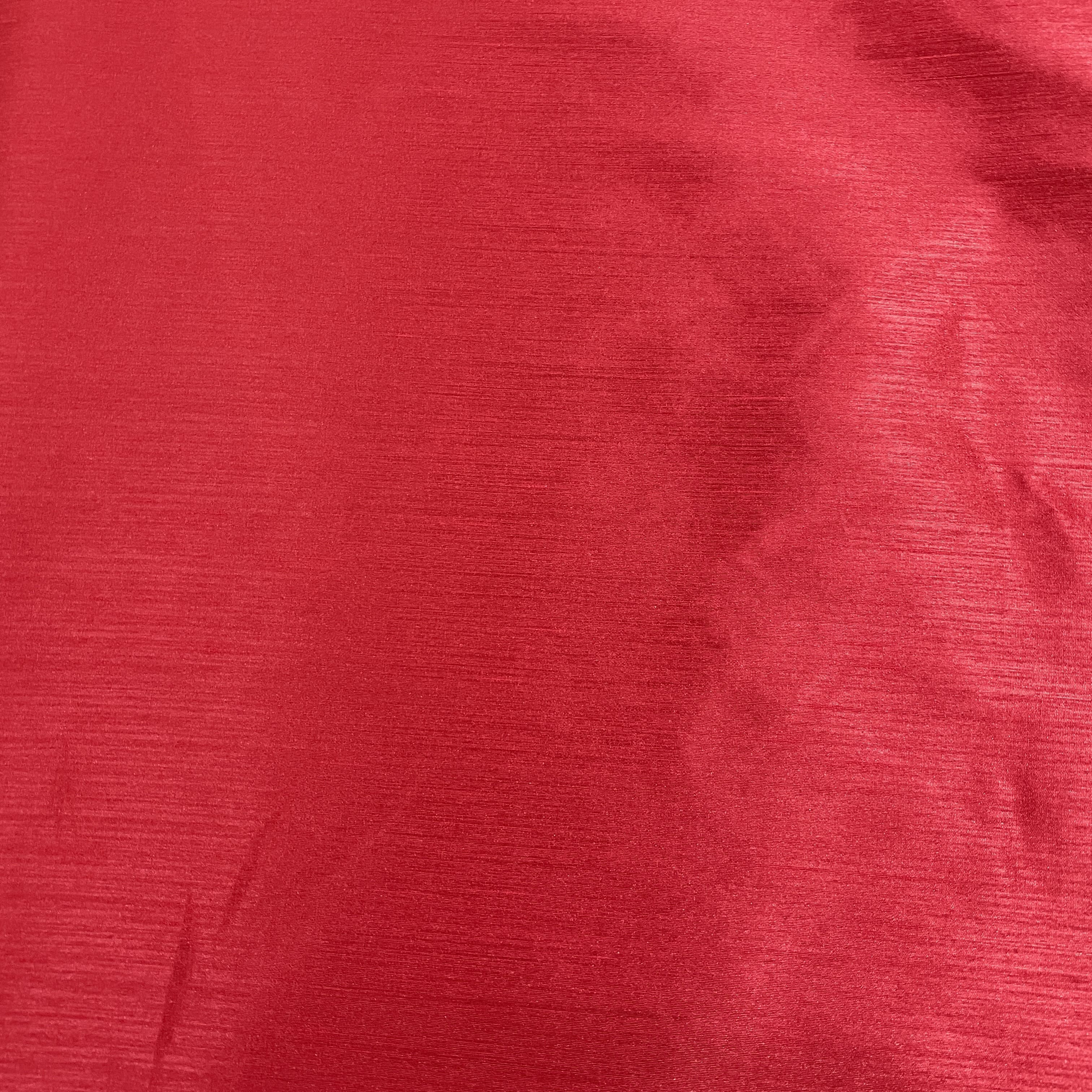 Red Solid Satin Fabric - Image 2