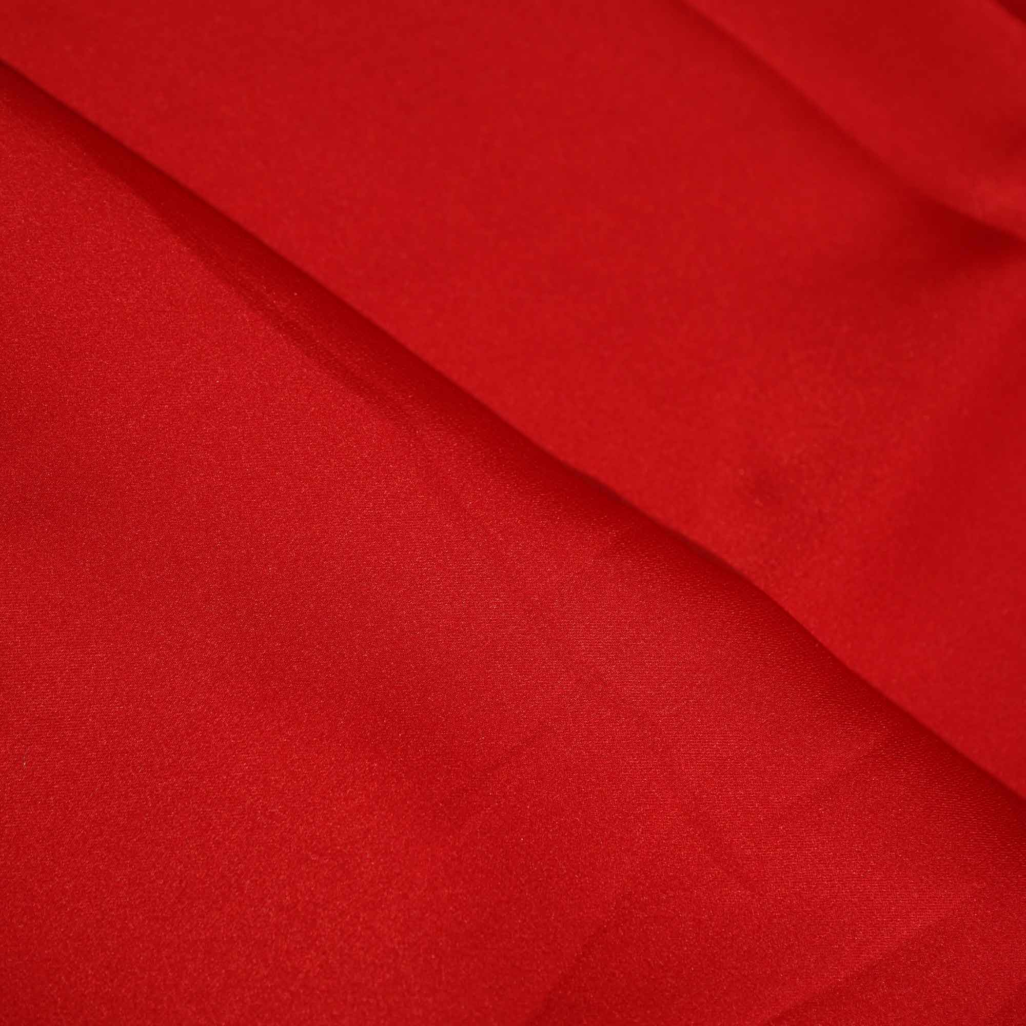 Red Solid Zara Satin AF-26545 - Image 3