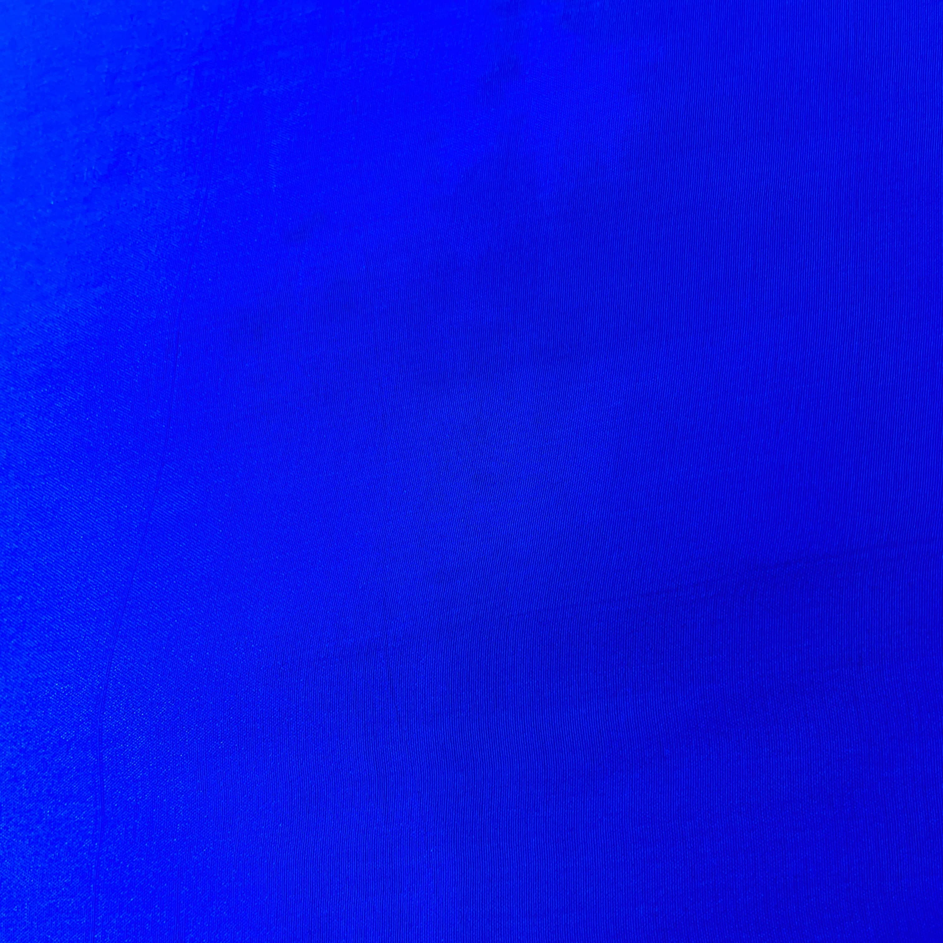 Royal Blue Solid Natural Crepe Fabric 19729 - Image 3