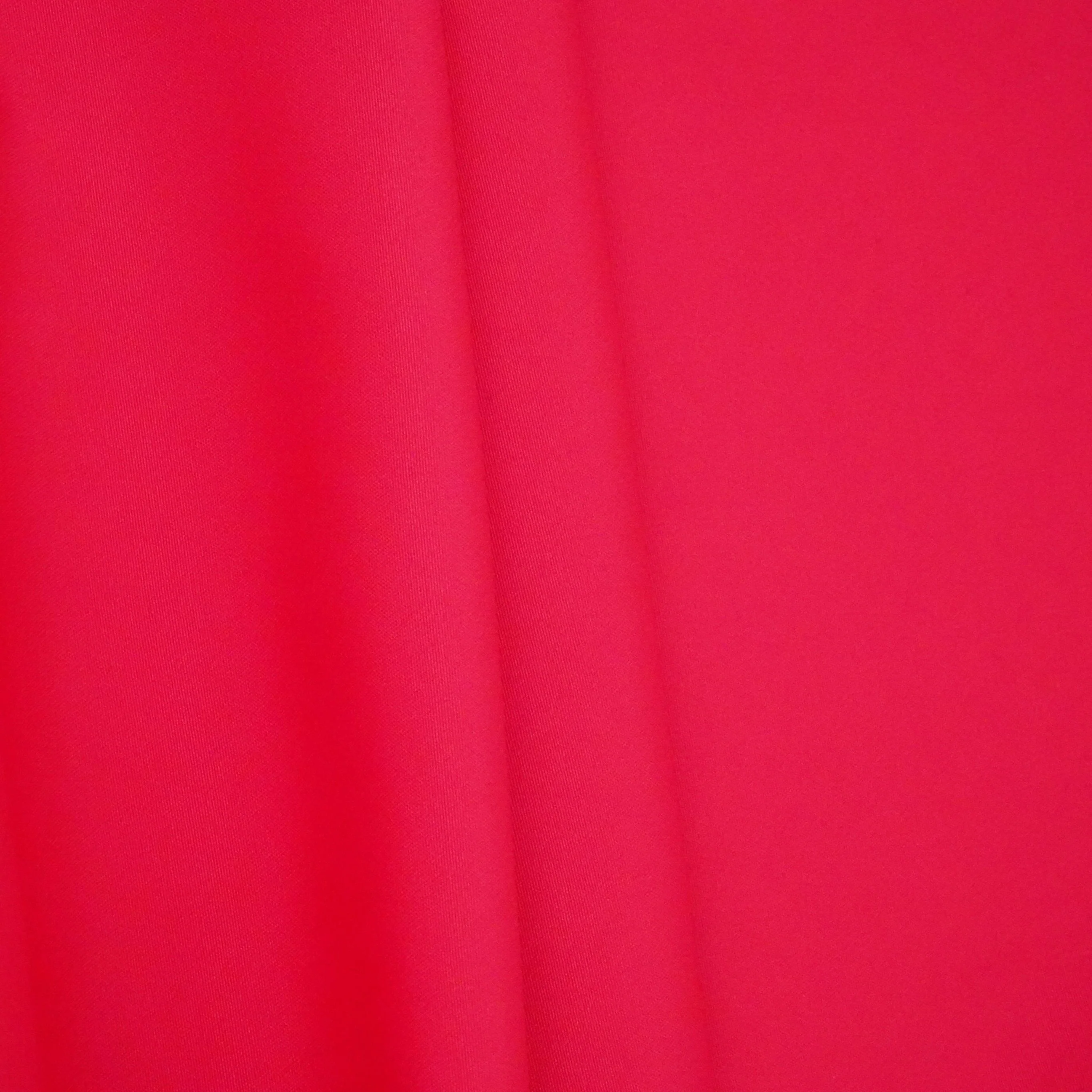 Ruby Red Solid Malai Crepe Fabric ST-13182 - Image 5