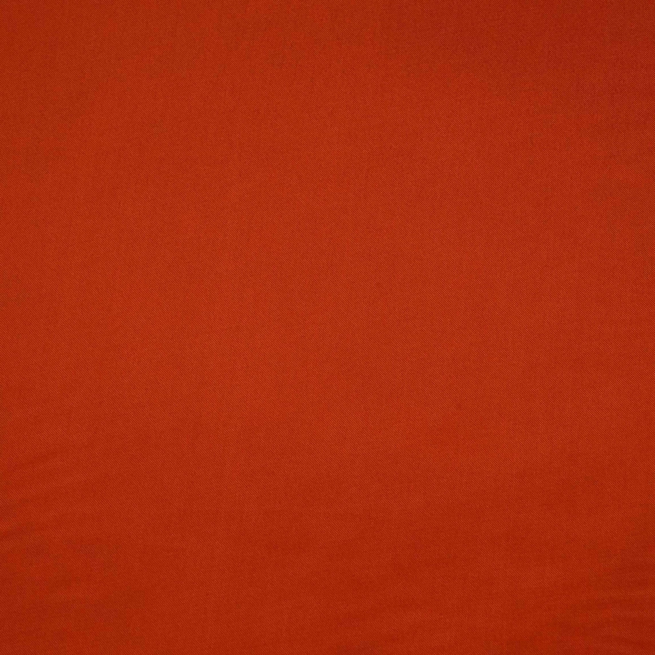 Rust Orange Solid H.O Silk Fabric MFH-09 - Image 2