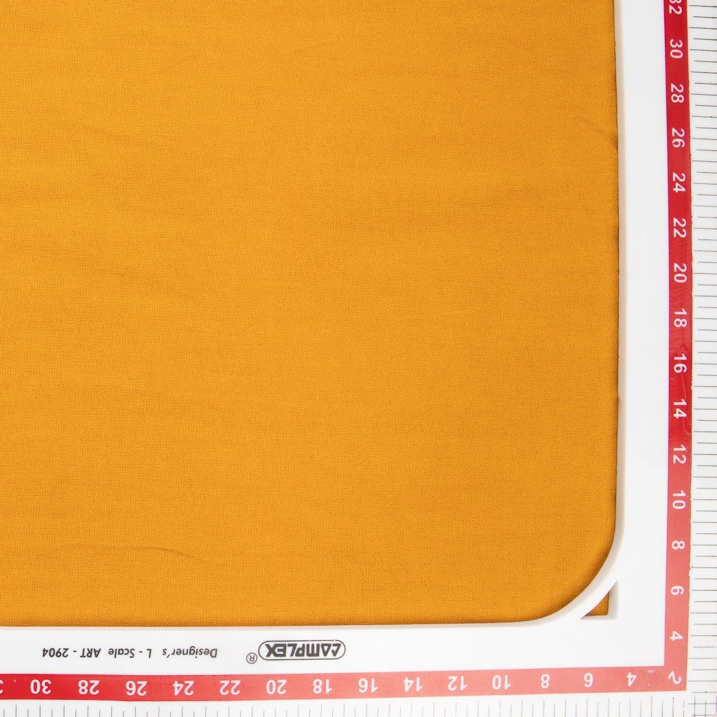 Saffron Solid Casement Fabric - Image 3