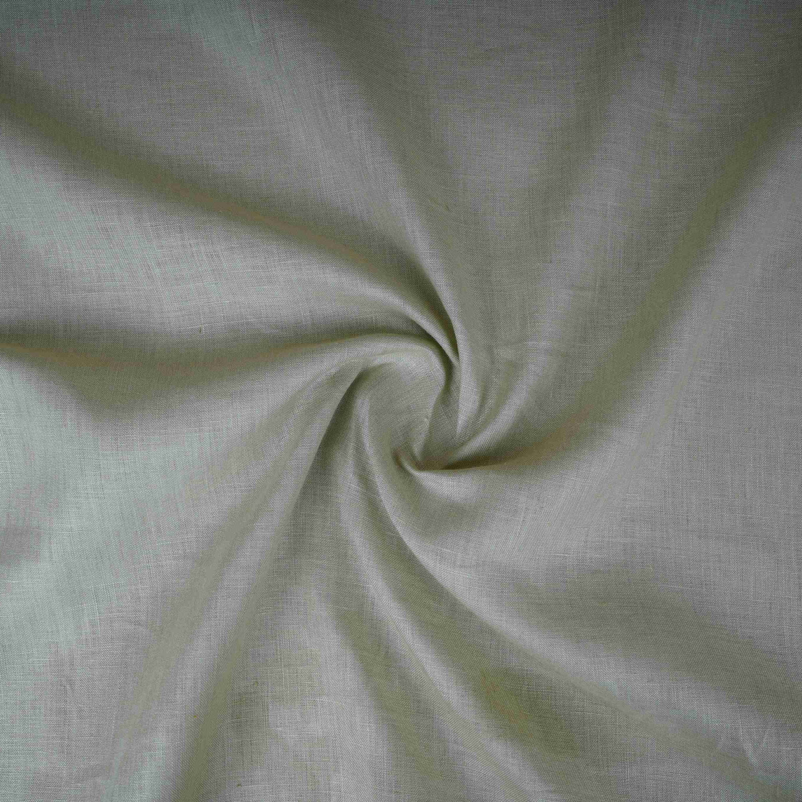 Sage Green Solid Pure Linen Fabric UT-30956 - Image 3