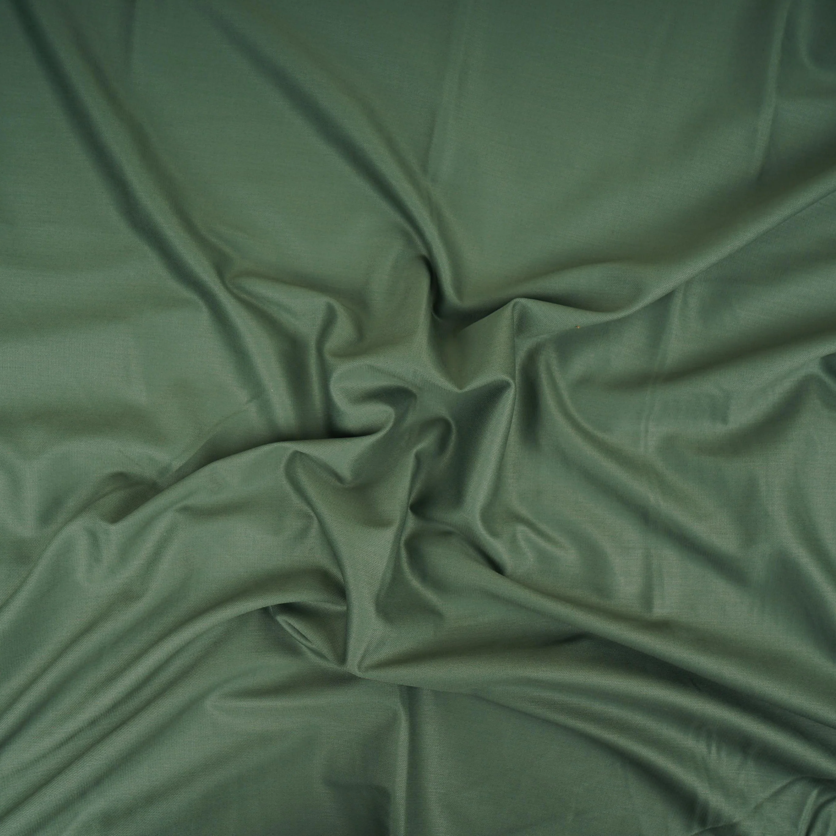 Sage Green Solid Suiting Fabric ASMI-31278 - Image 2