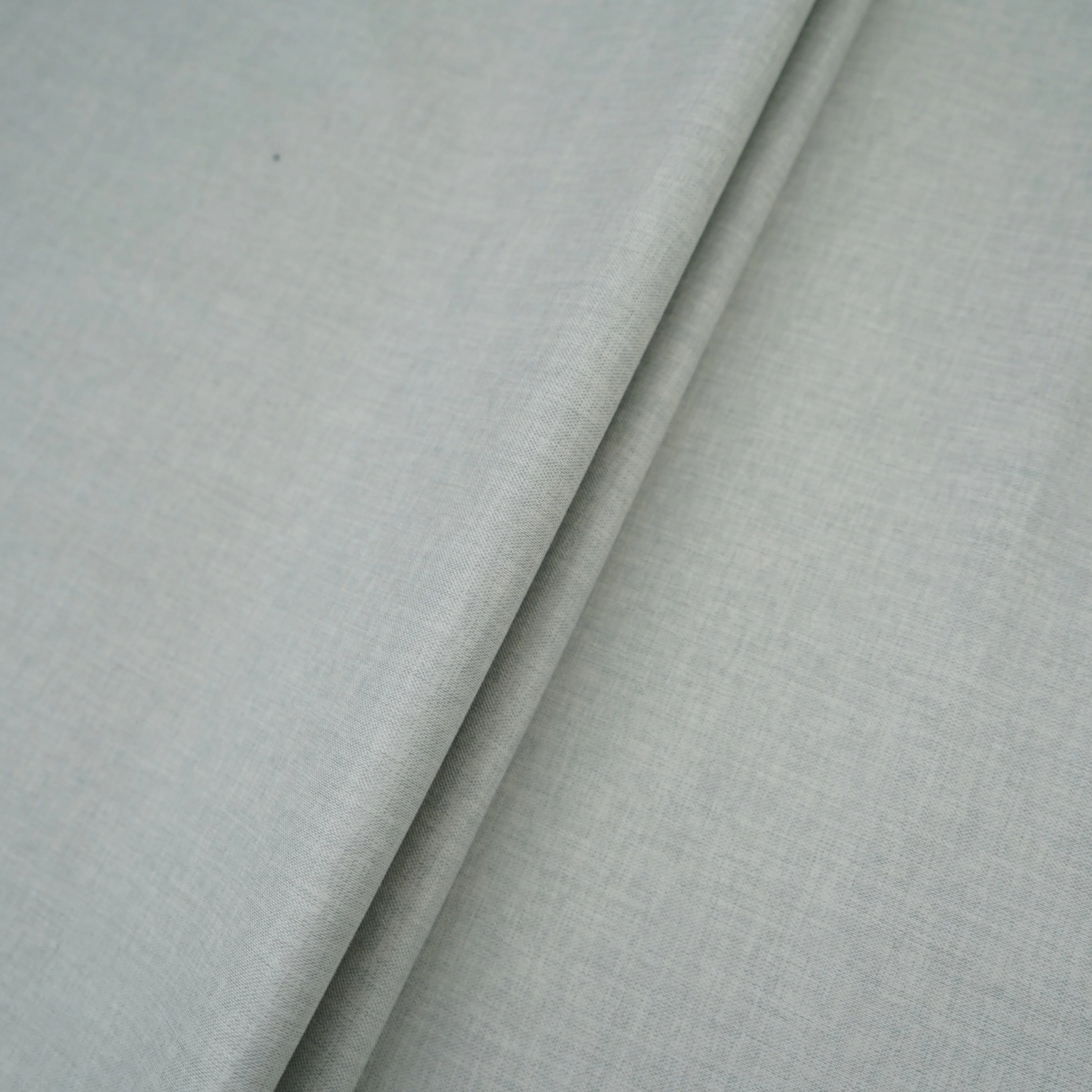 Sage Green Solid Suiting Fabric ASMI-31306 - Image 4