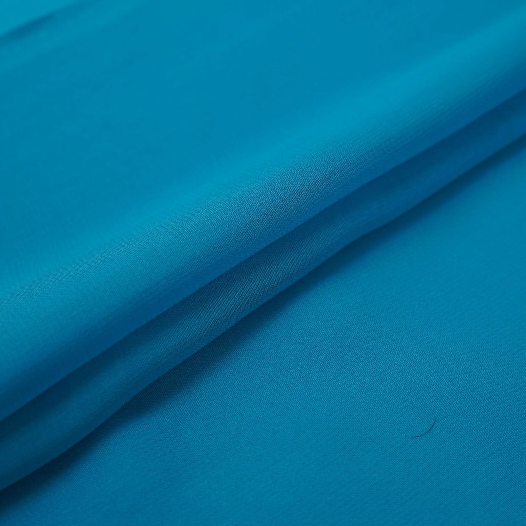 Sea Green Solid 60gm Georgette Fabric SSMG-13 - Image 4