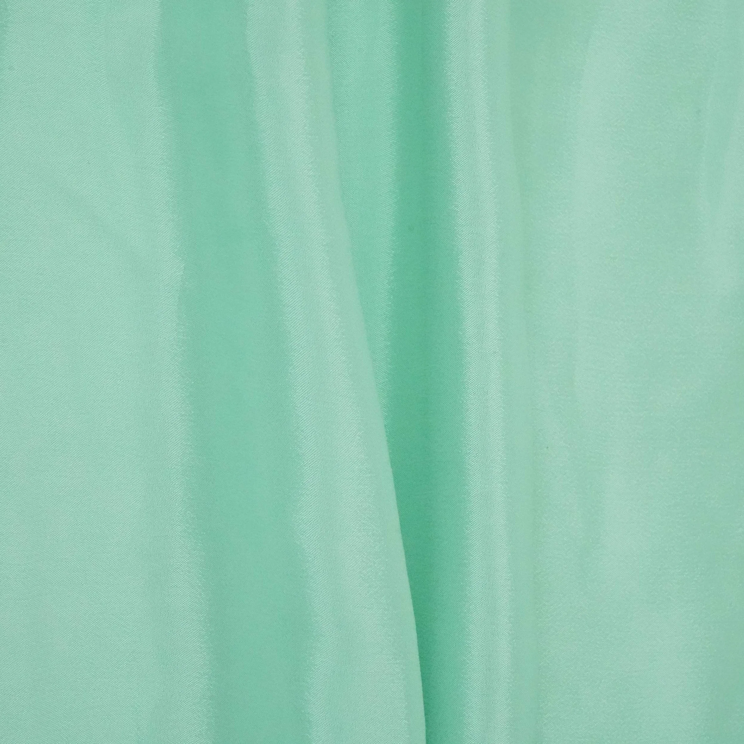 Seafoam Green Solid Chinon Fabric NFC-11 - Image 5