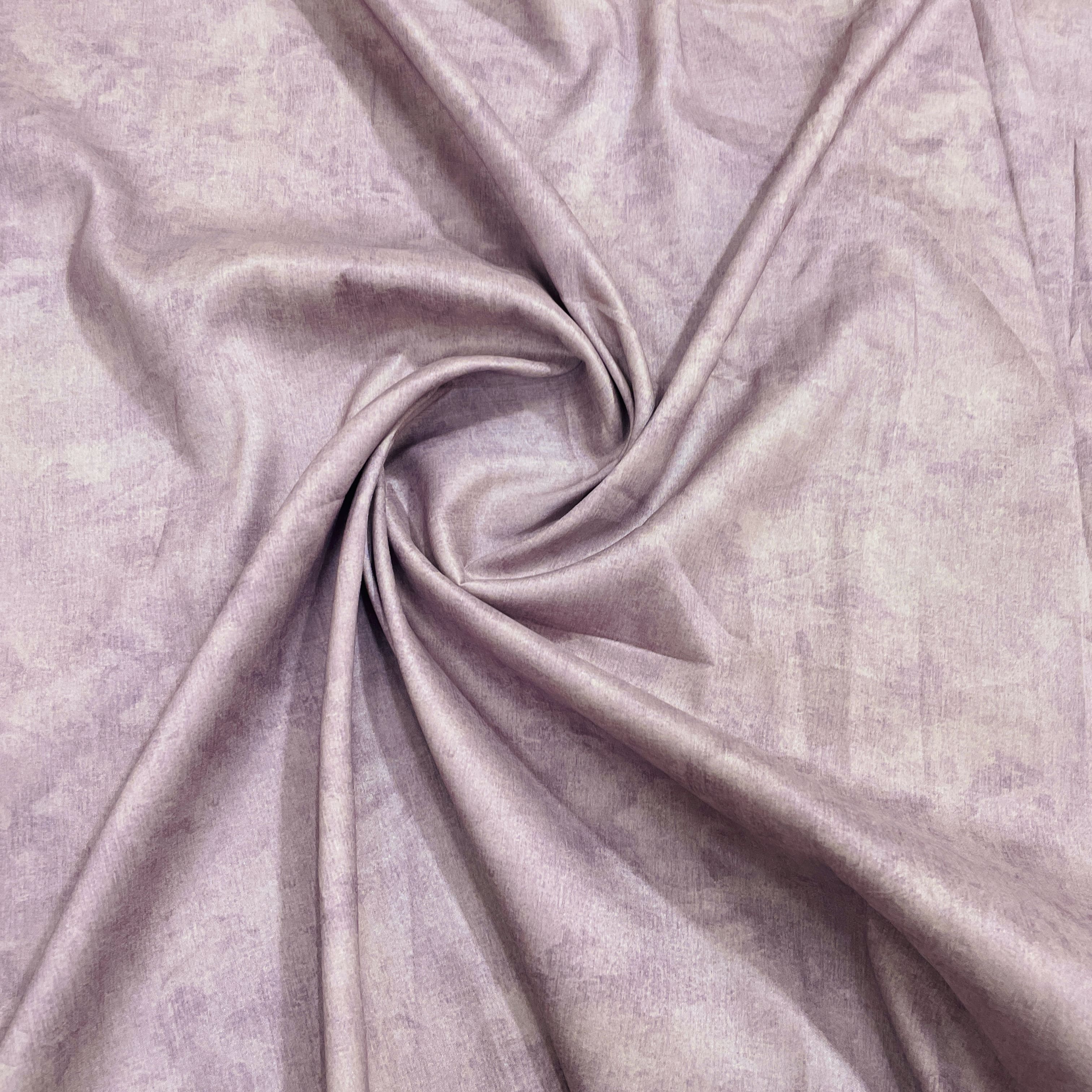 Light Purple Solid Cotton Satin Fabric