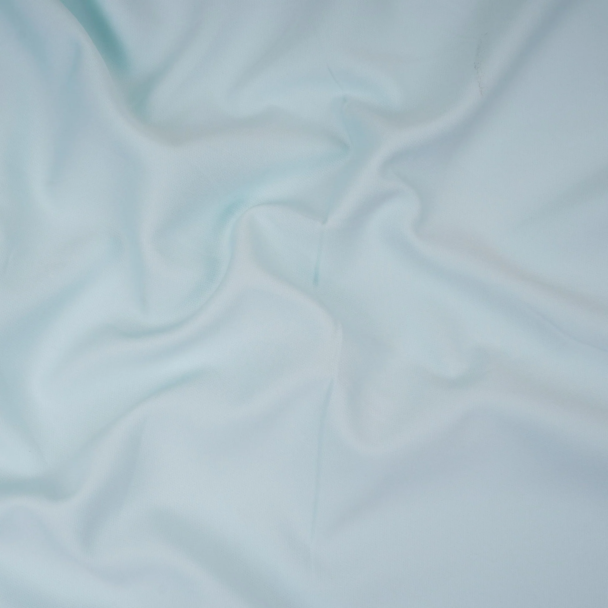 Sky Blue Solid Banana Crepe Fabric LIB-07 - Image 3