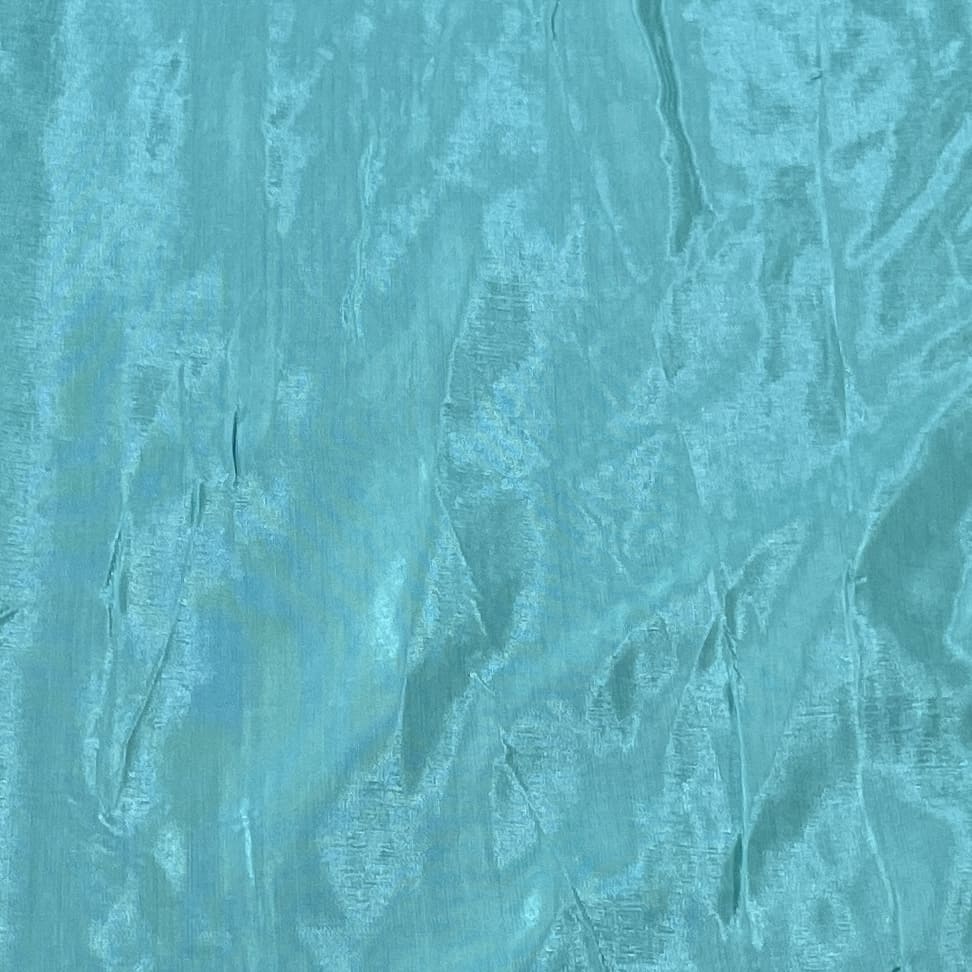 Sky Blue Solid Shantoon Fabric - Image 2