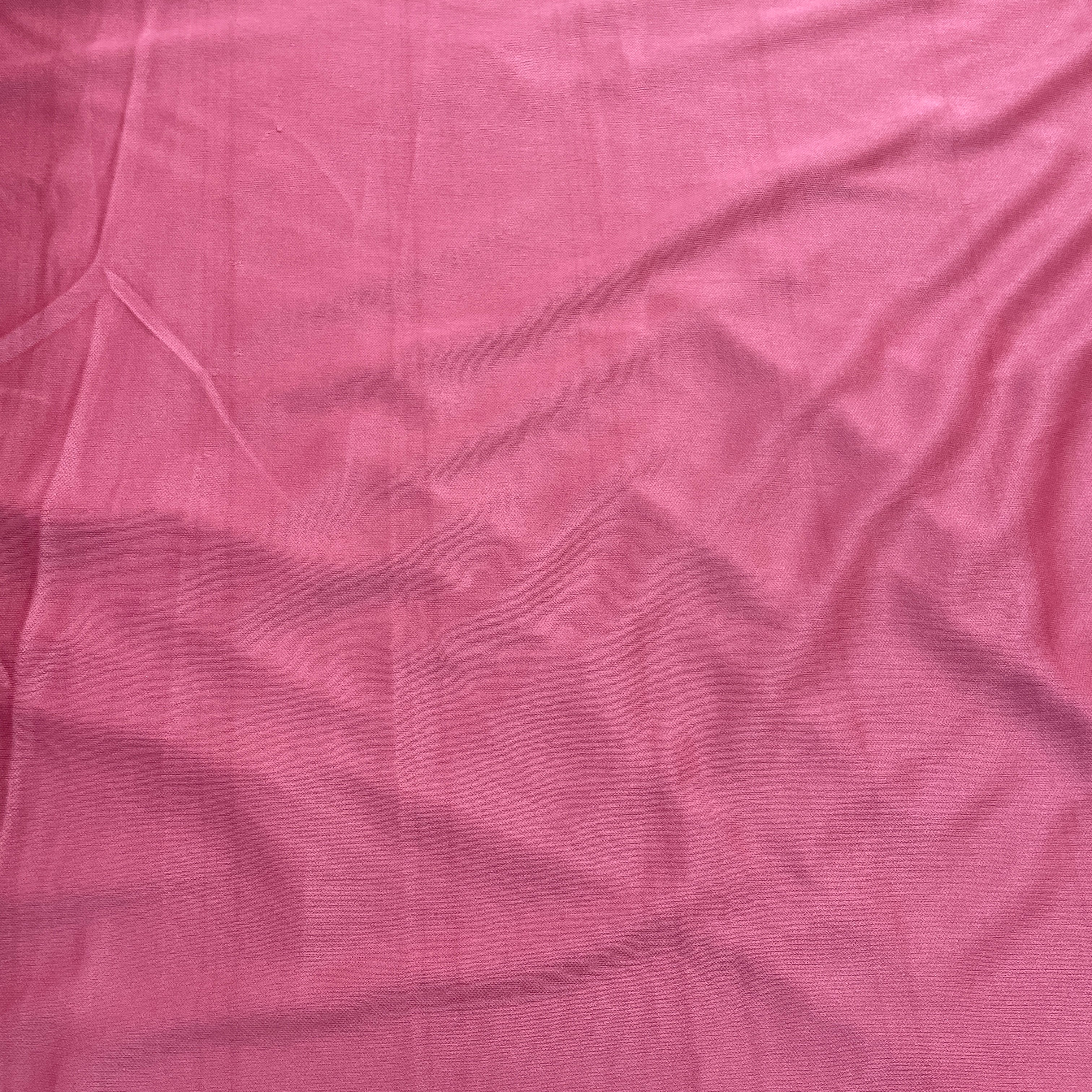 Strawberry Pink Solid Lycra Dyed Fabric - Image 2