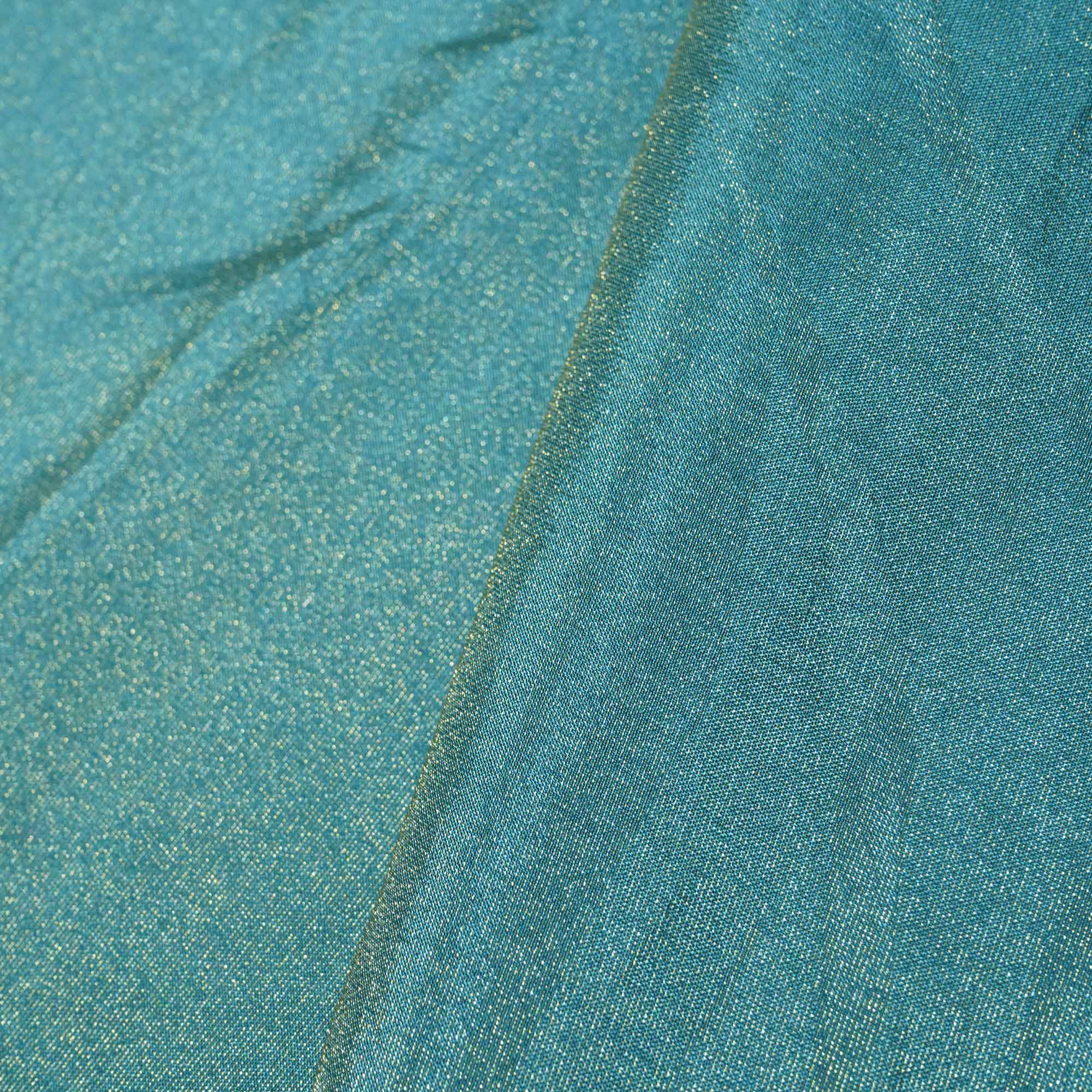 Teal Blue Solid Viscose Tissue SSM-16633 - Image 3