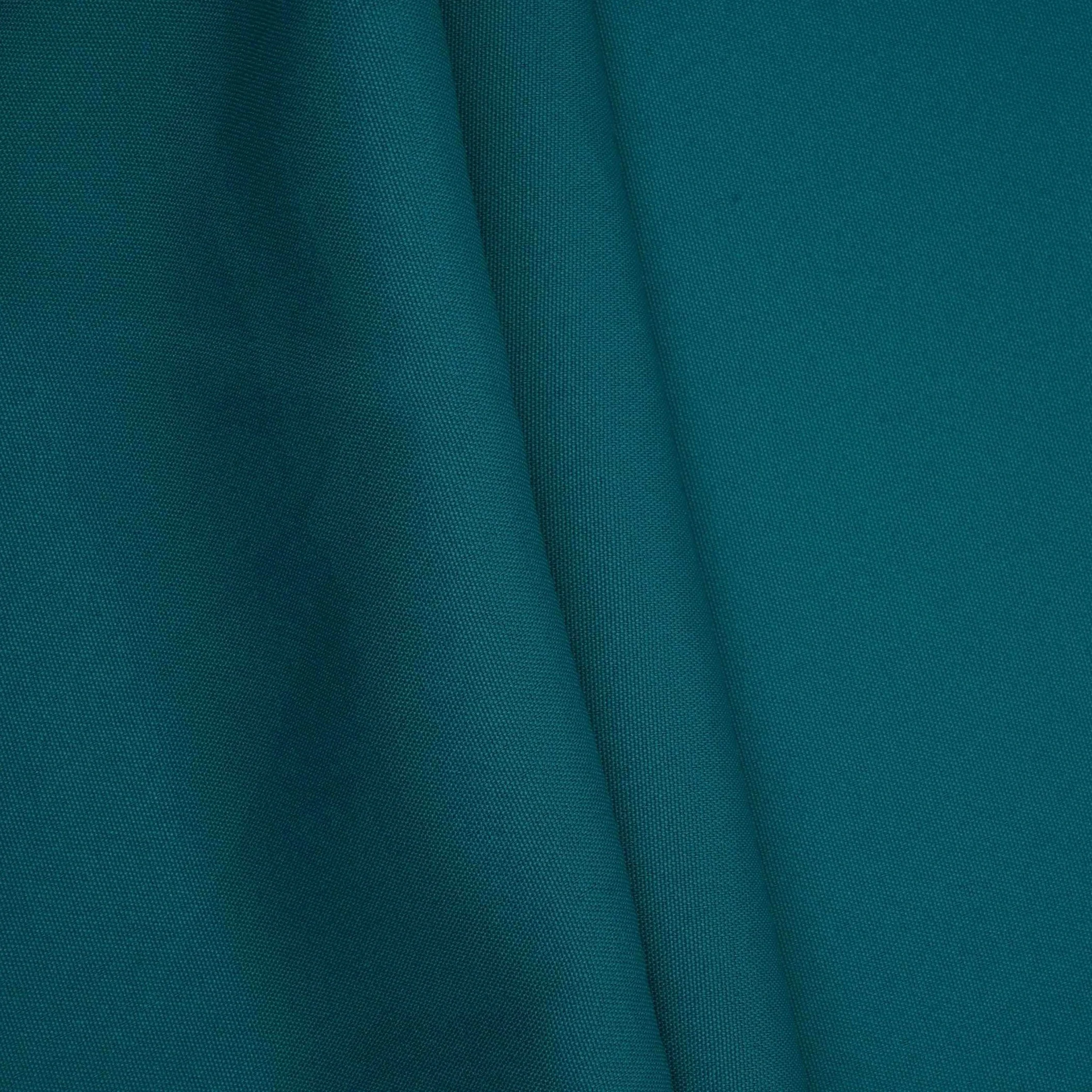 Turquoise Solid Butter Crepe Fabric STB-10 - Image 5