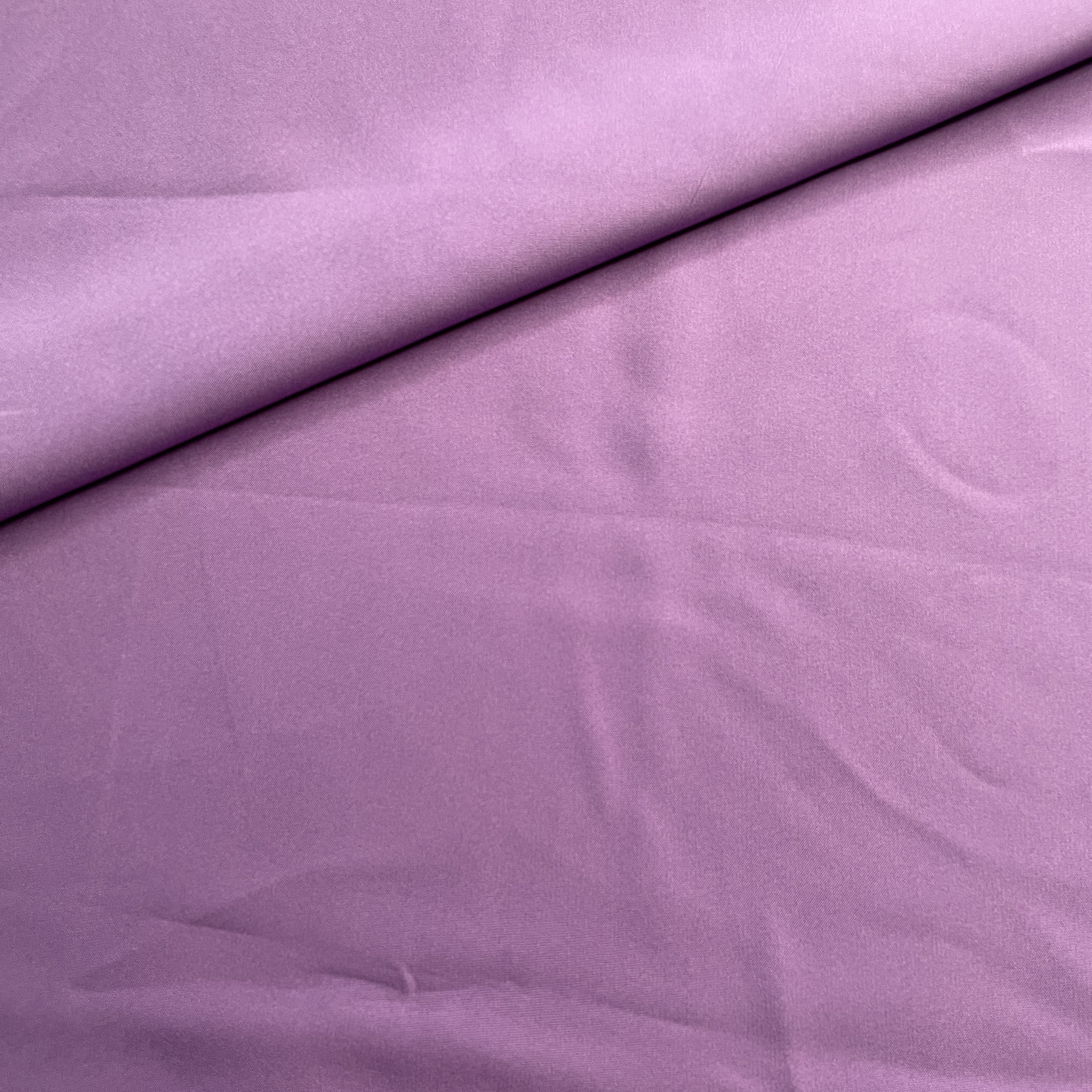 Violet Solid Butter Crepe Fabric - Image 3