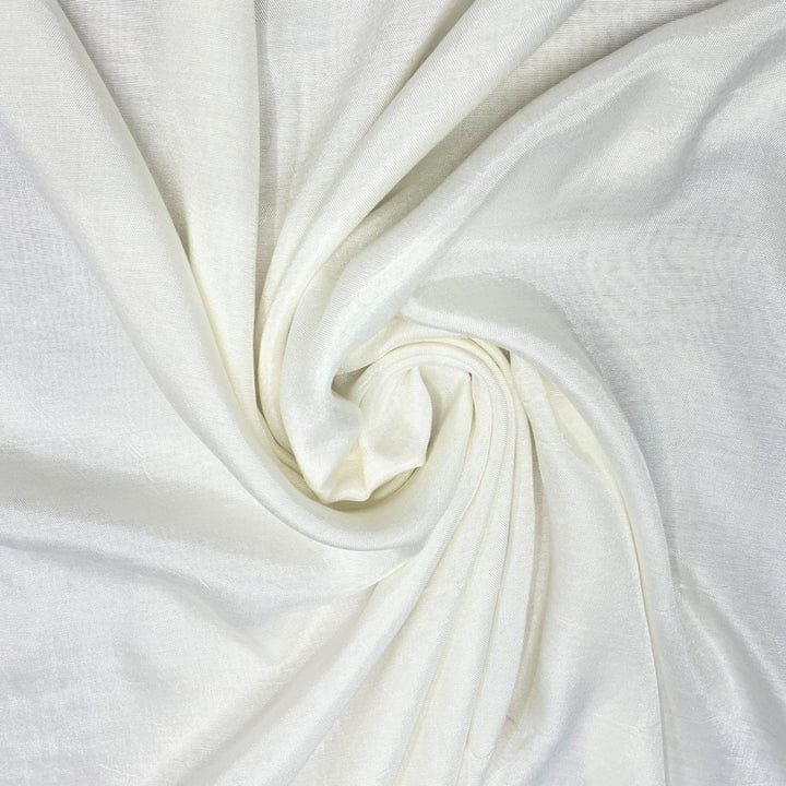 White Dyeble solid cotton shantoon 25880