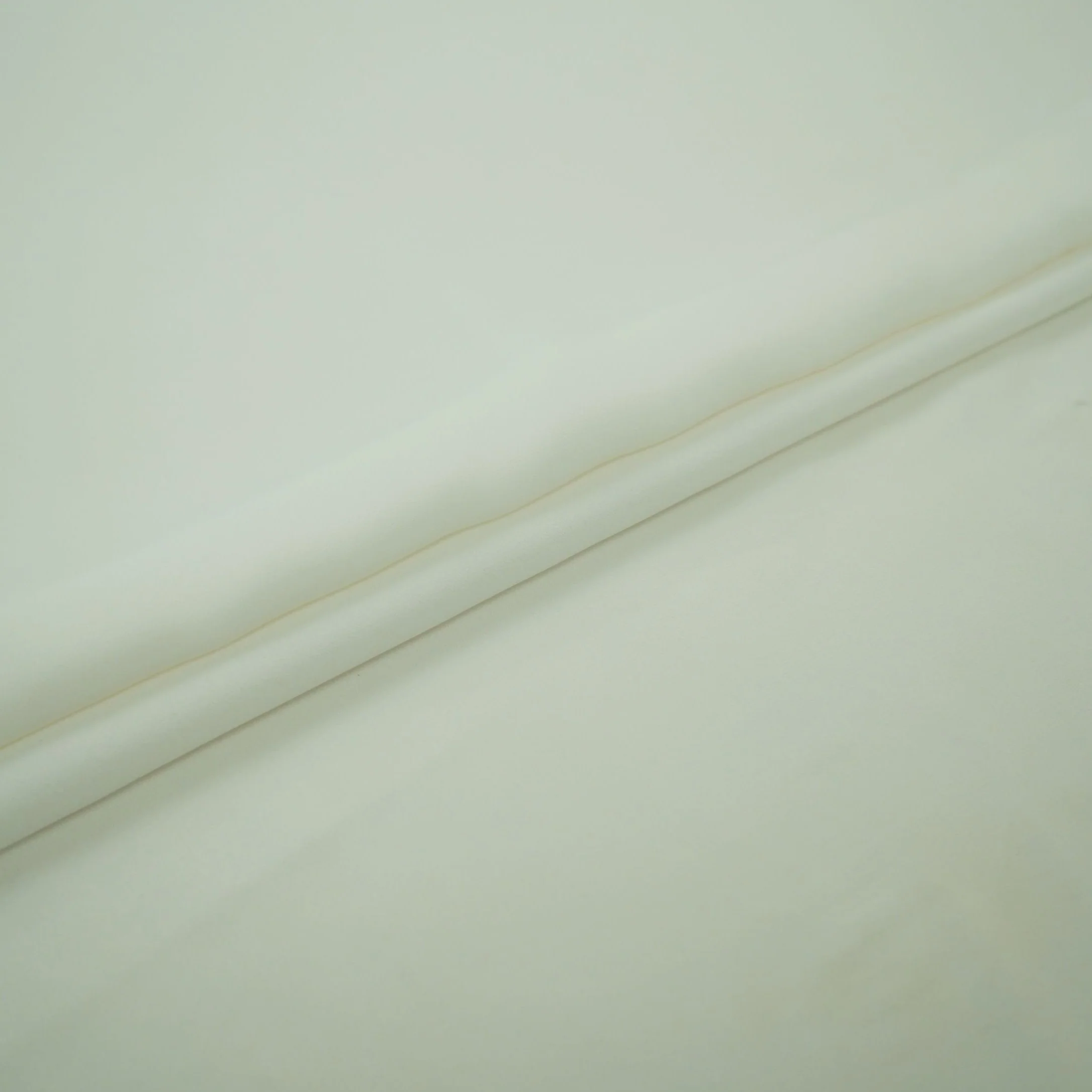 White Solid Double Georgette Fabric LID-01 - Image 5