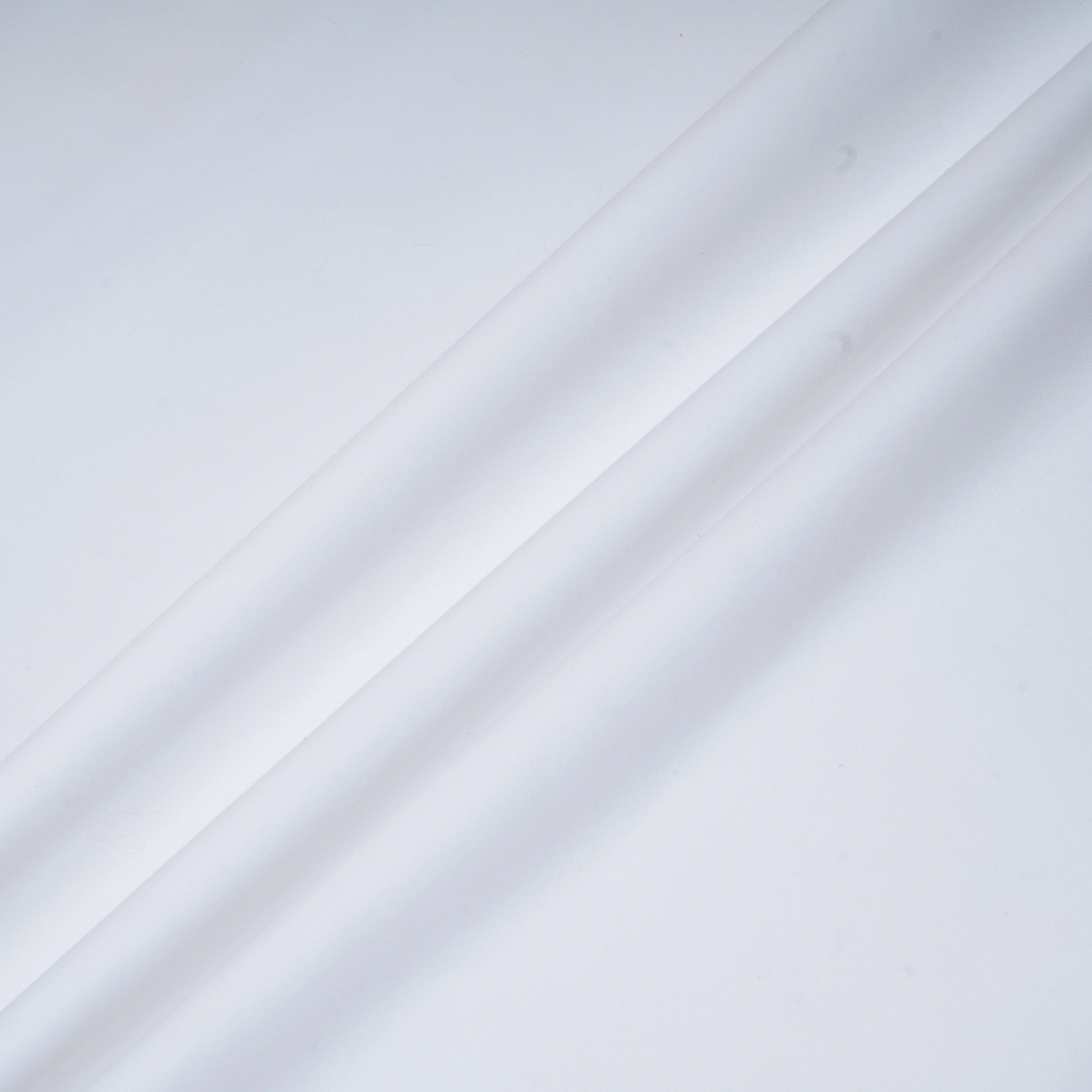 White Solid Lycra Twill Fabric 8311