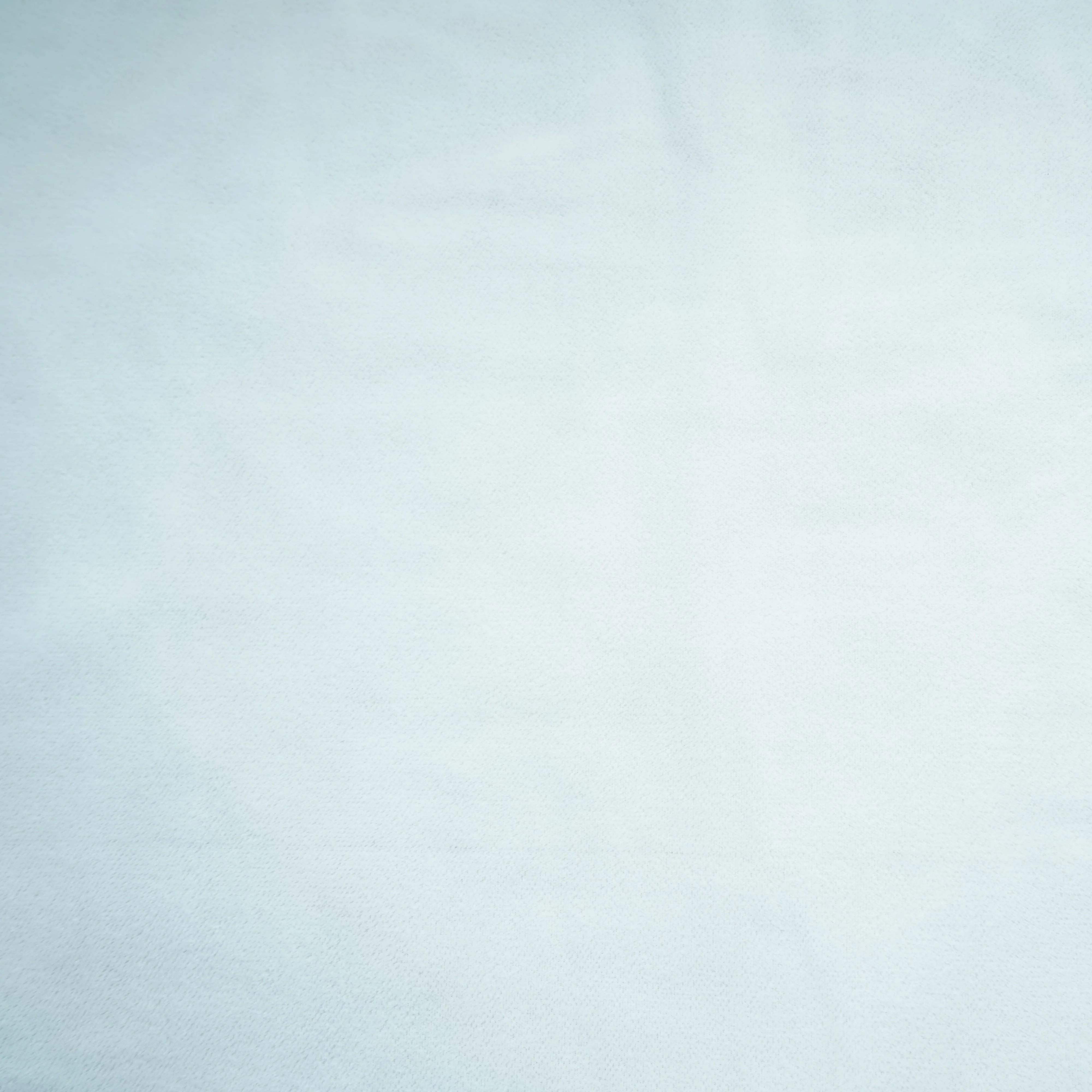 White Solid Micro Velvet 9000 Fabric - Image 3