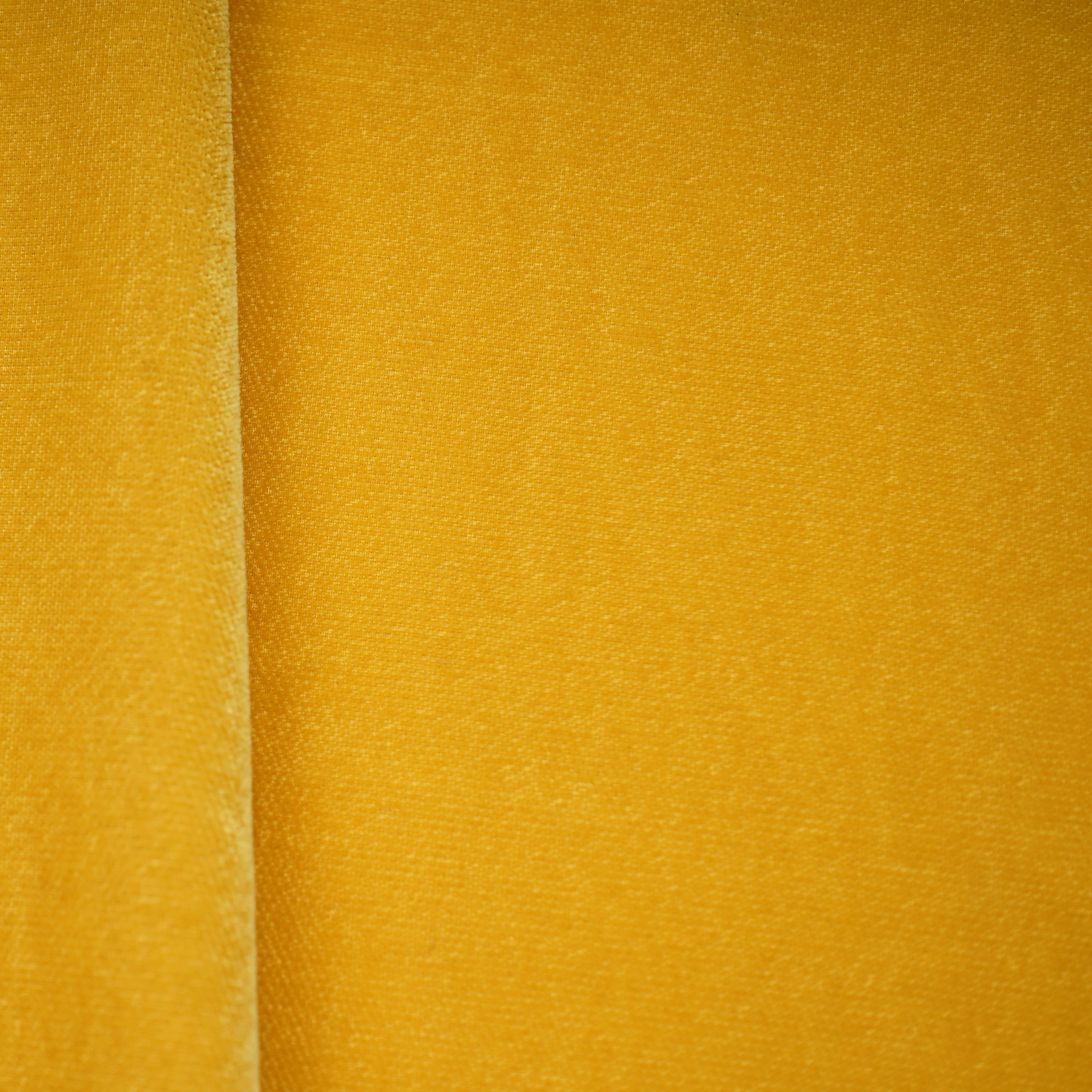 Yellow Solid Viscose Velvet Fabric 21224 - Image 2