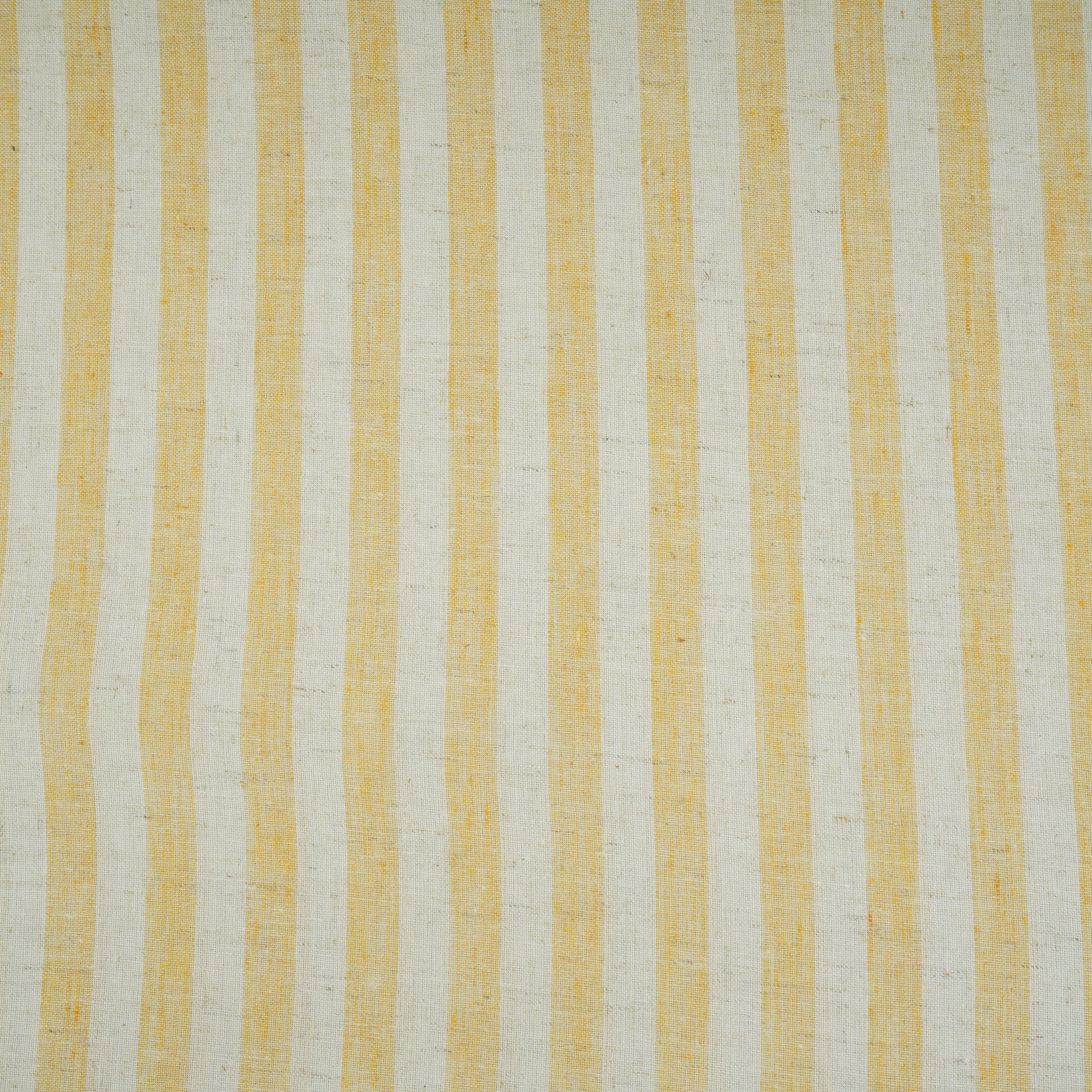 Yellow & White Stripes Linen Fabric RS-30234 - Image 2